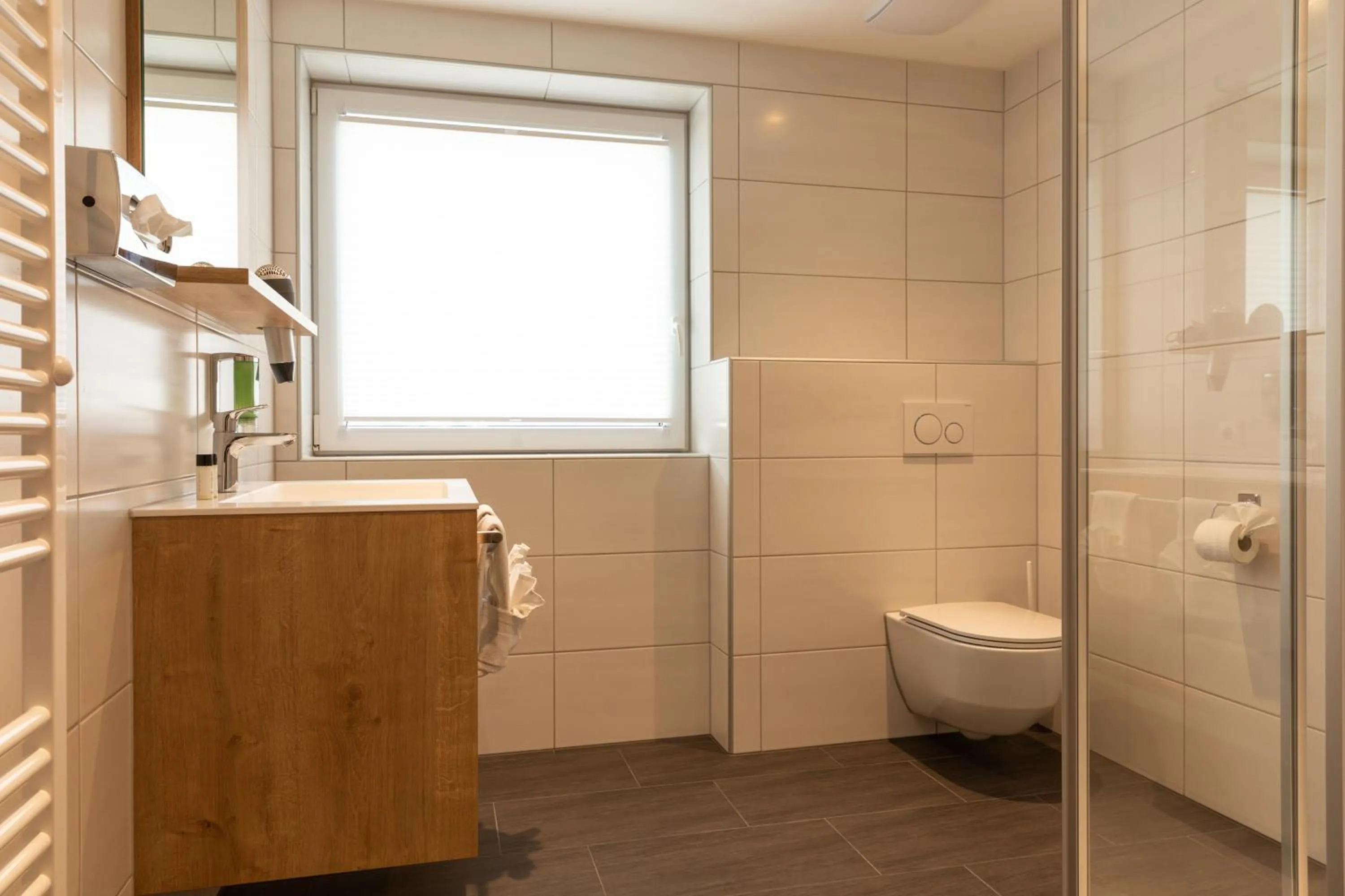 Shower in Pitztal Living Apartments