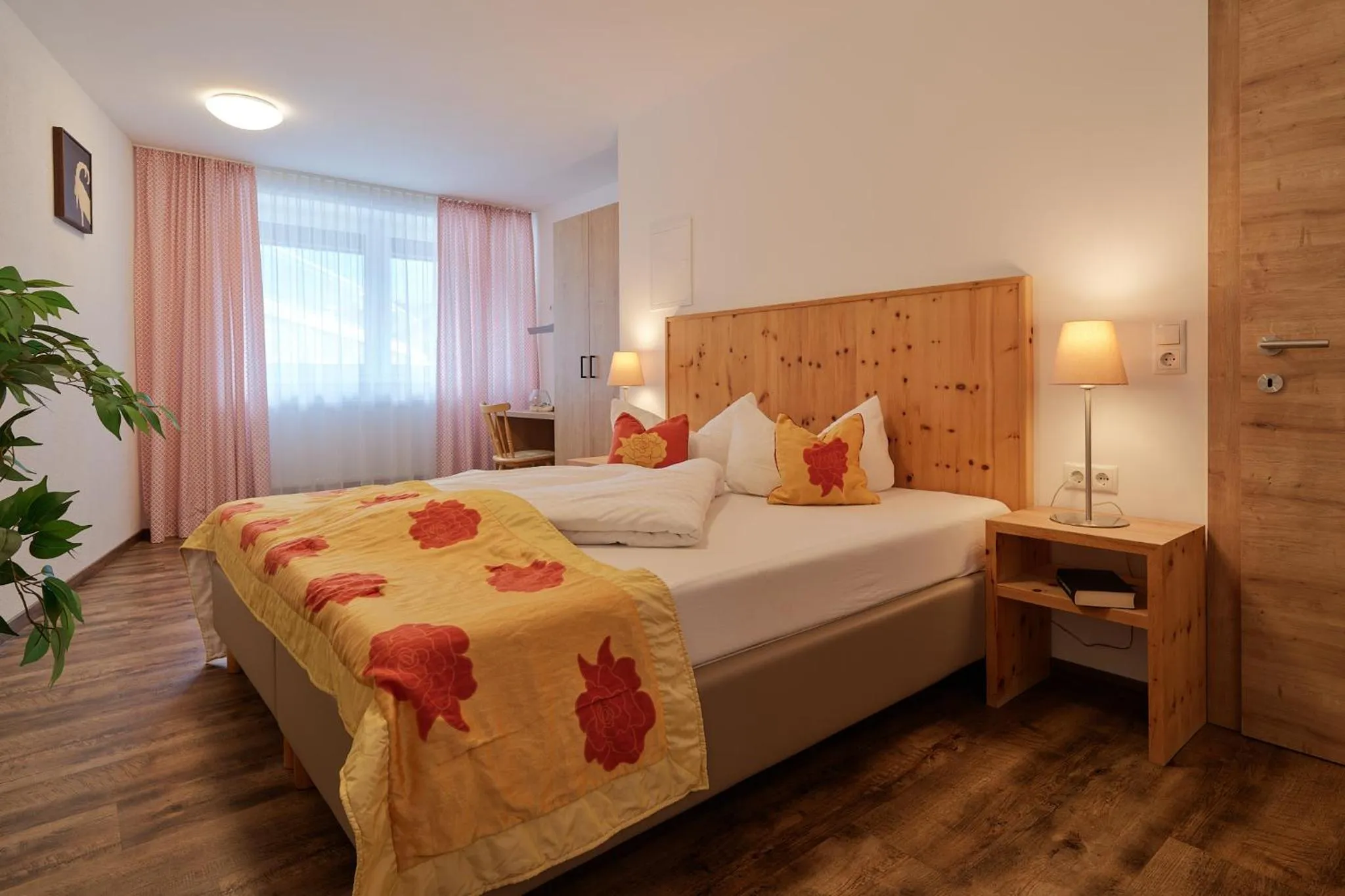 Bed in Pitztal Living Apartments