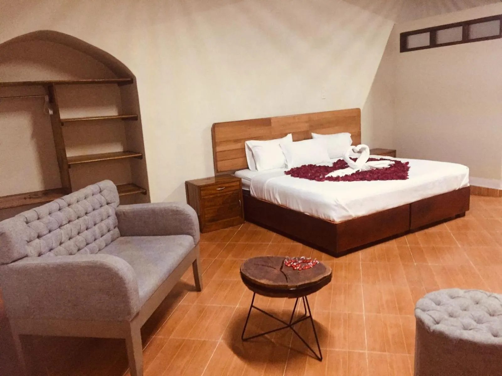 furniture, Bed in HOTEL EX HACIENDA EL MOLINO