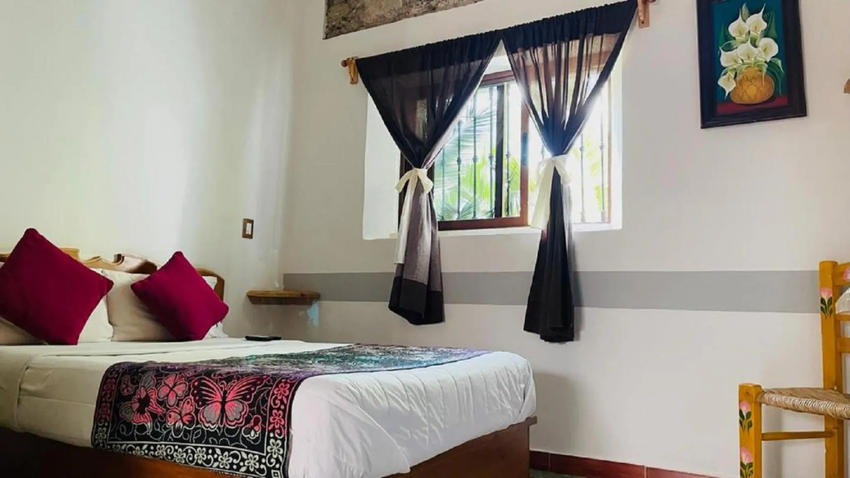 Bedroom, Bed in HOTEL EX HACIENDA EL MOLINO