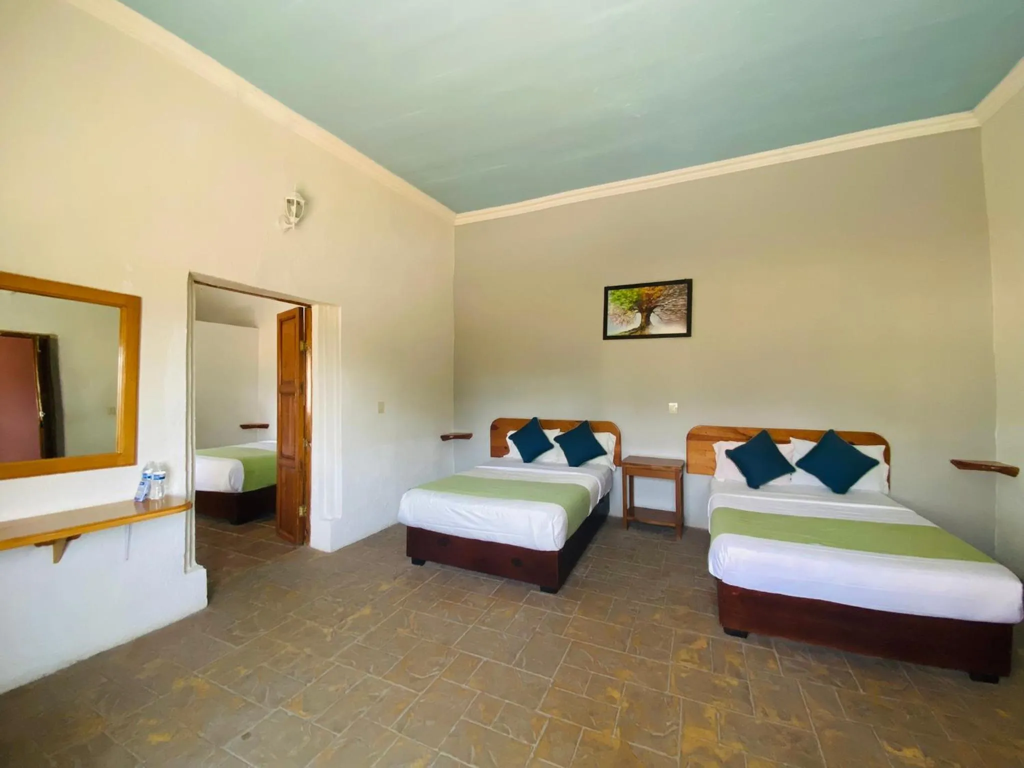 Bedroom, Bed in HOTEL EX HACIENDA EL MOLINO