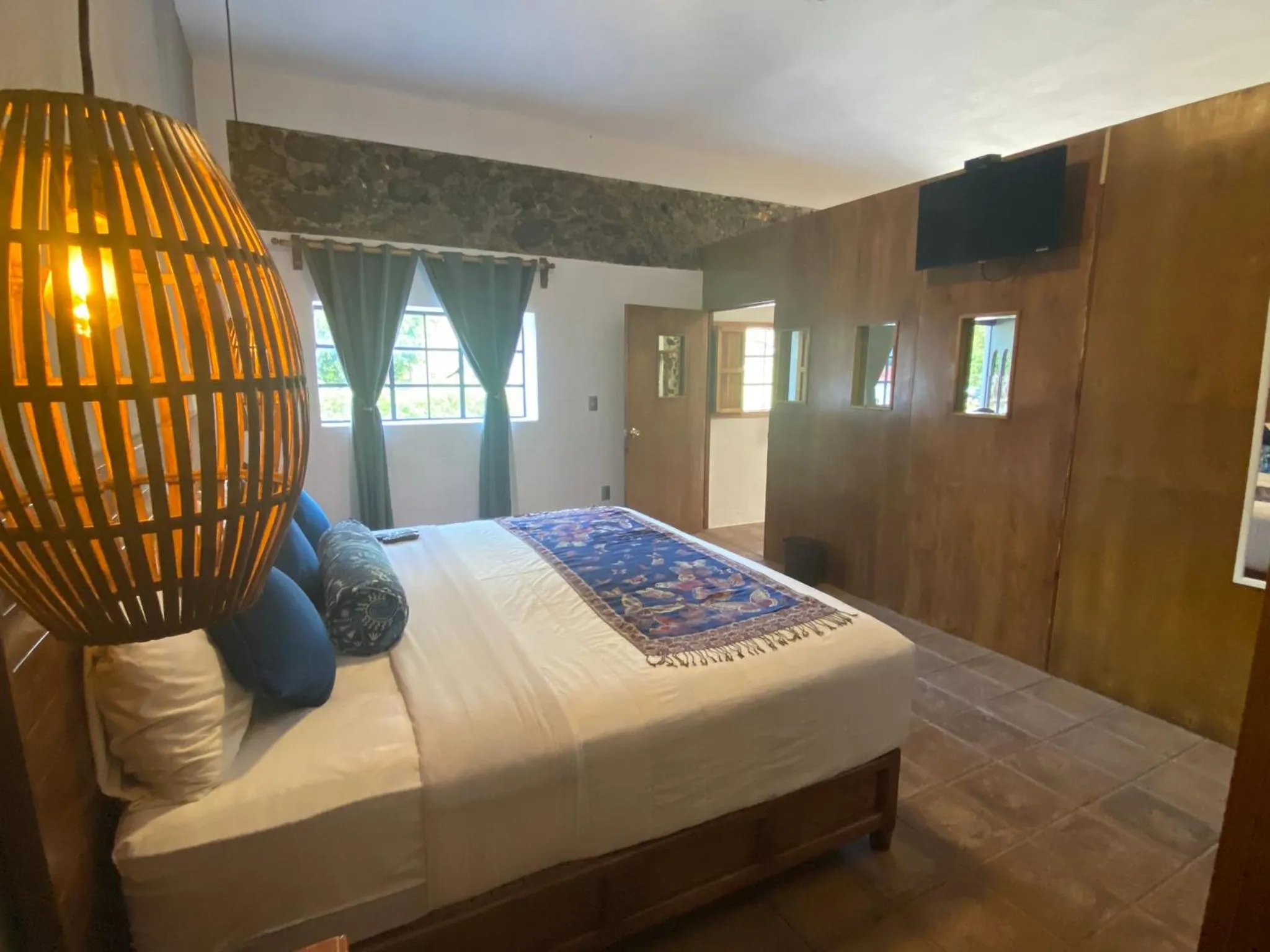 TV and multimedia, Bed in HOTEL EX HACIENDA EL MOLINO