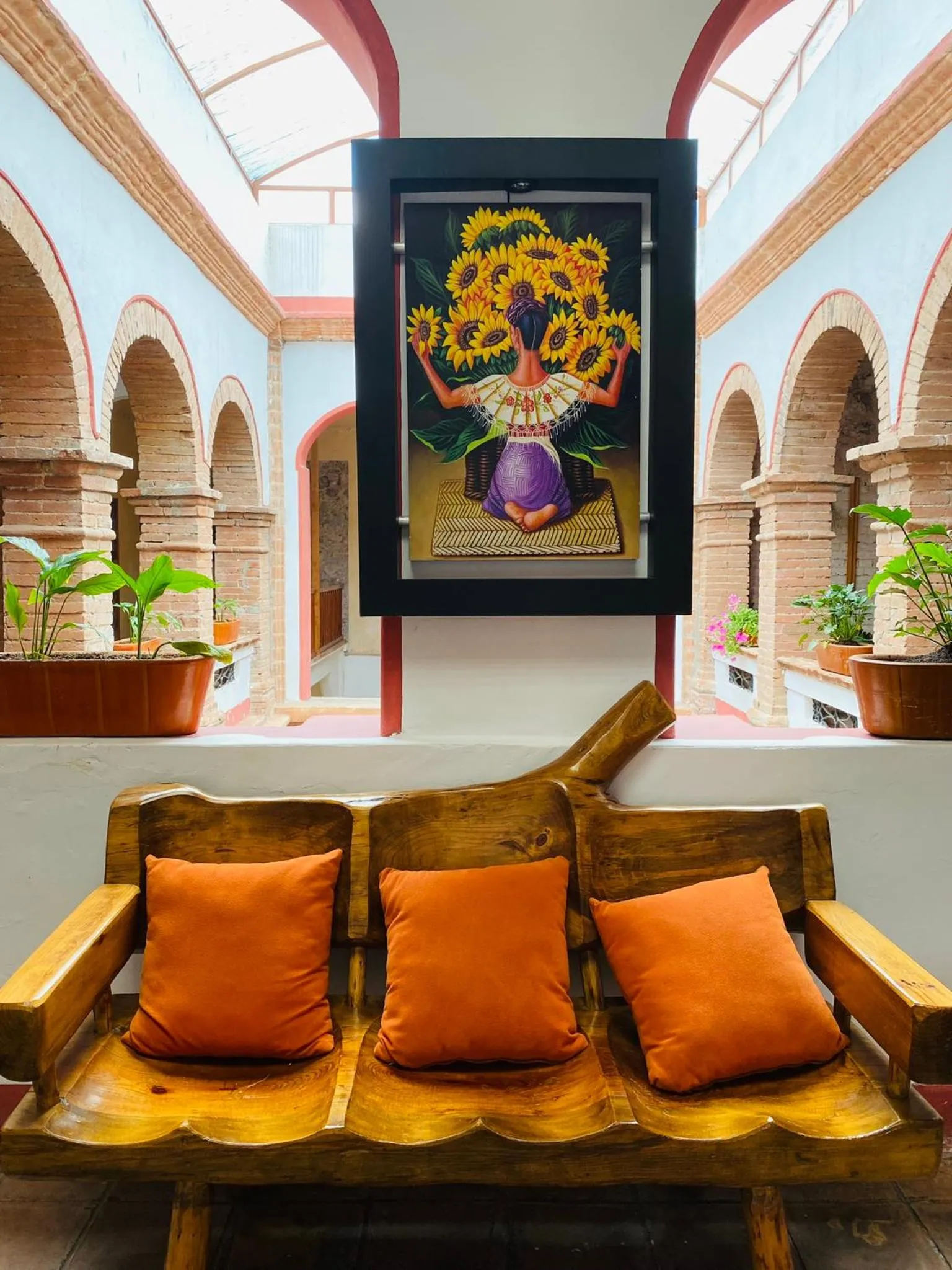 Living room in HOTEL EX HACIENDA EL MOLINO