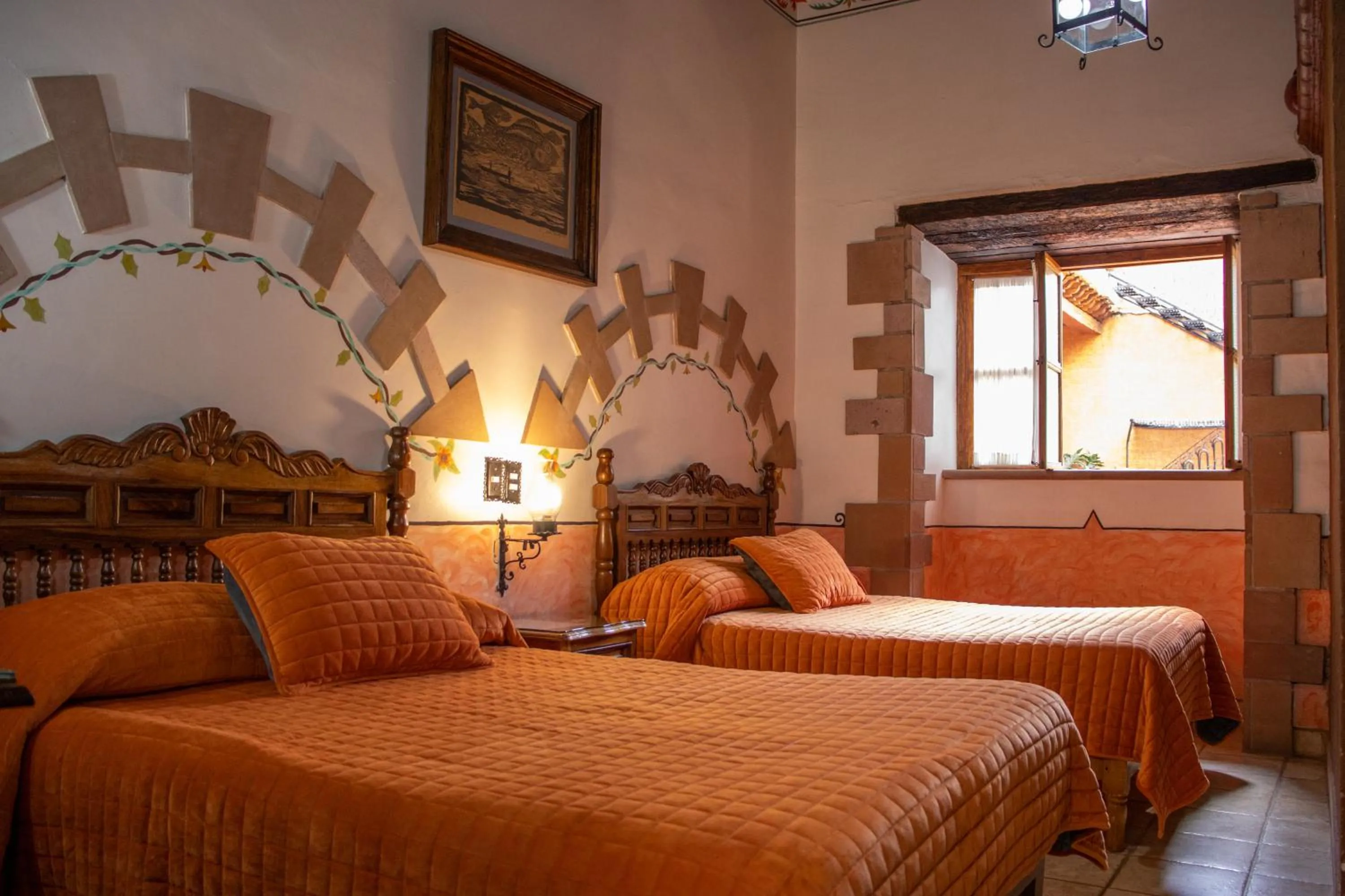 Double Room with Two Double Beds (4 Adults) in Hotel Los Escudos