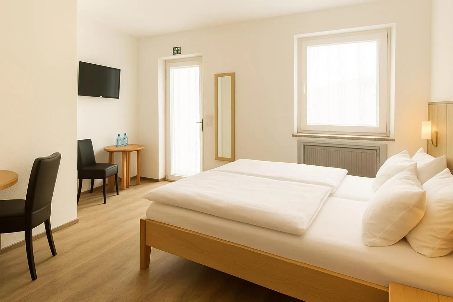 Bed in Hotel Orthwein -kostenfreie Parkplätze-