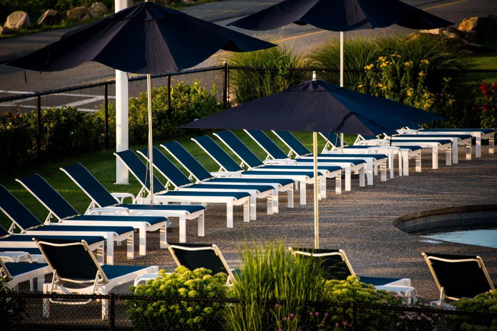 Swimming pool in Atlantis Oceanfront Inn Gloucester