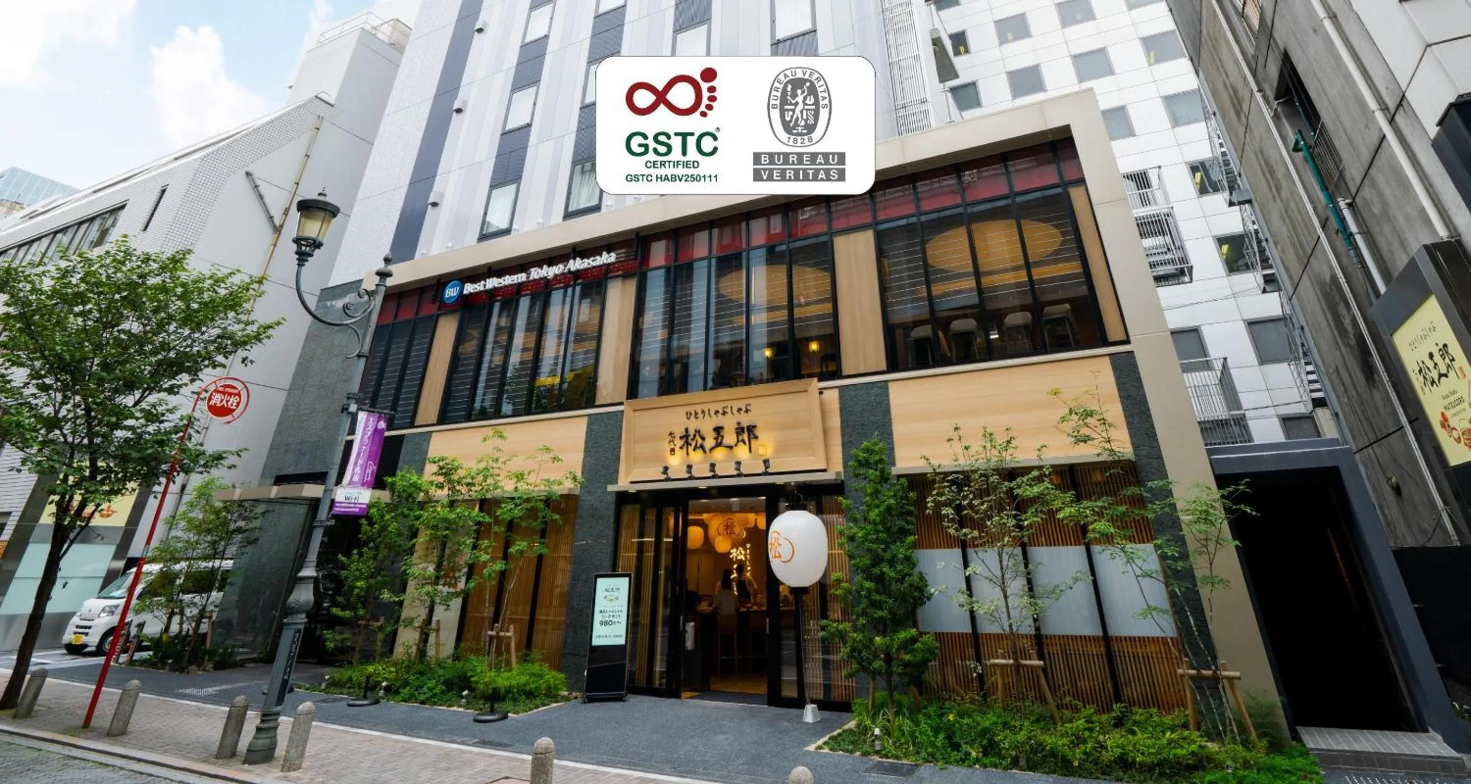 Property building in Best Western Hotel Fino Tokyo Akasaka