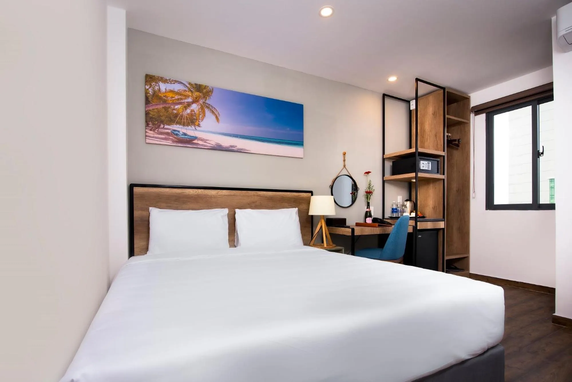 Bed in TITAN HOTEL - Formerly known as Golden Lotus Central Hotel