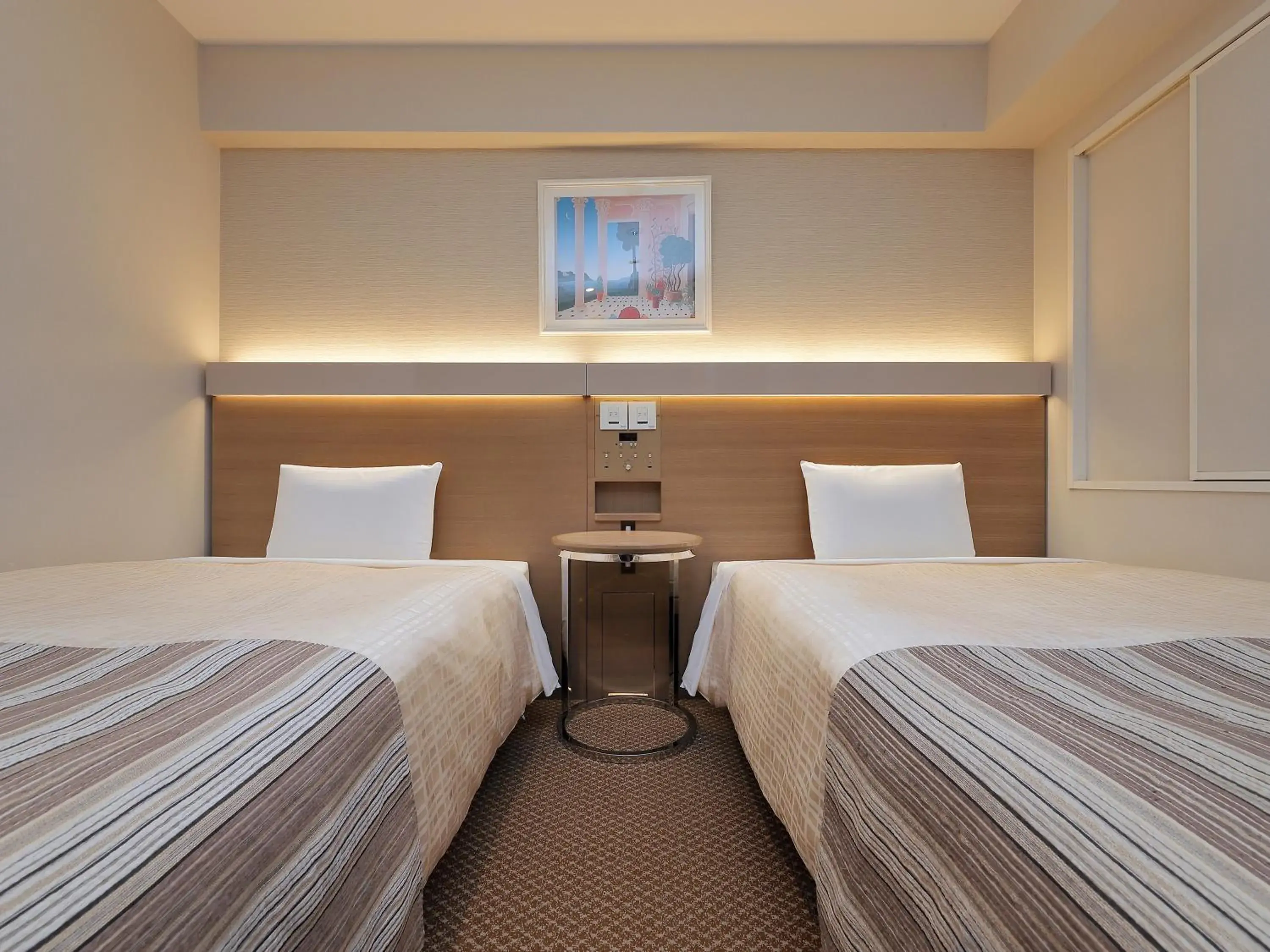 Bed in Keio Presso Inn Otemachi Bed in Keio Presso Inn Otemachi