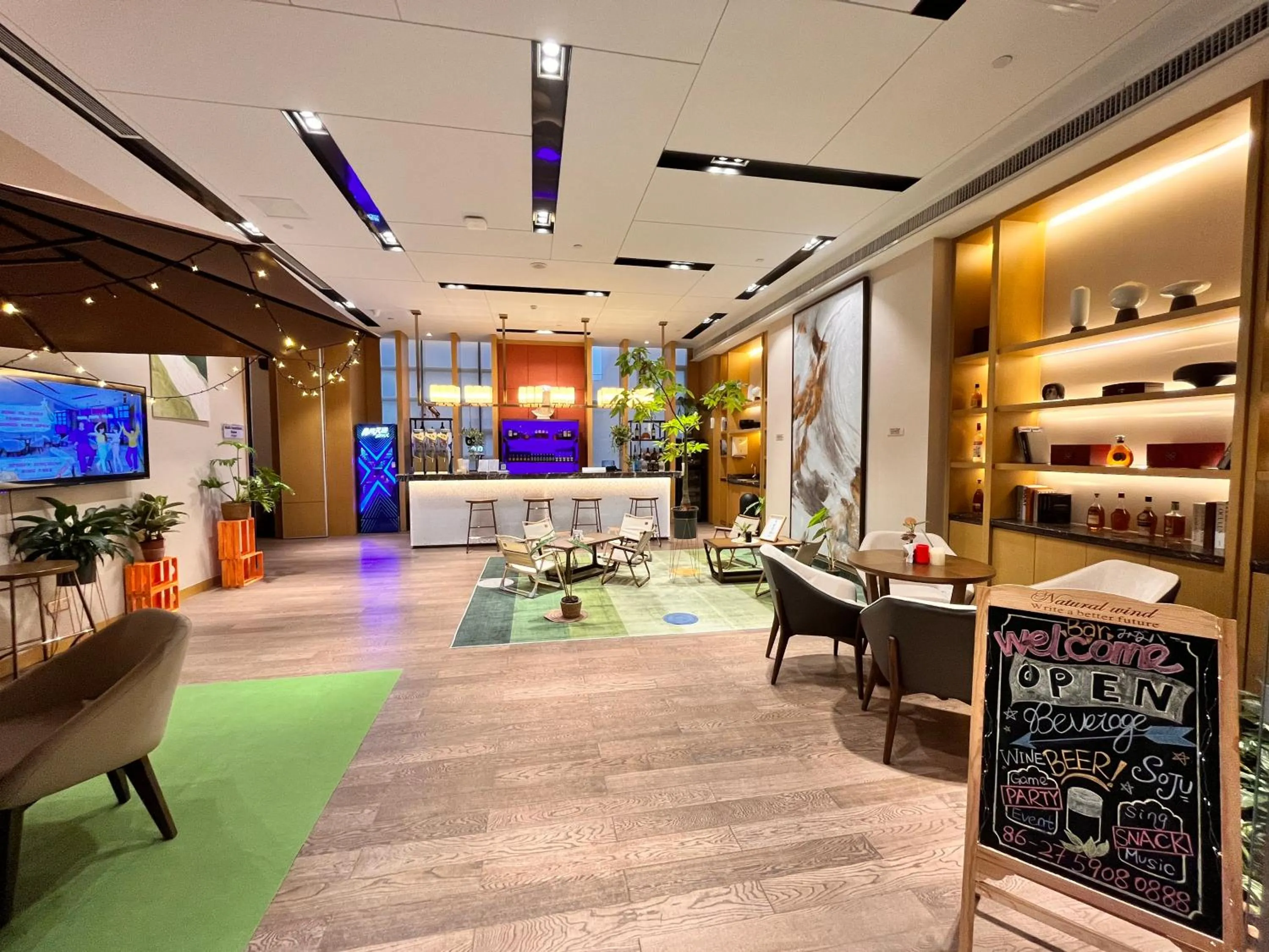 Lounge or bar in Somerset Zhuankou Wuhan