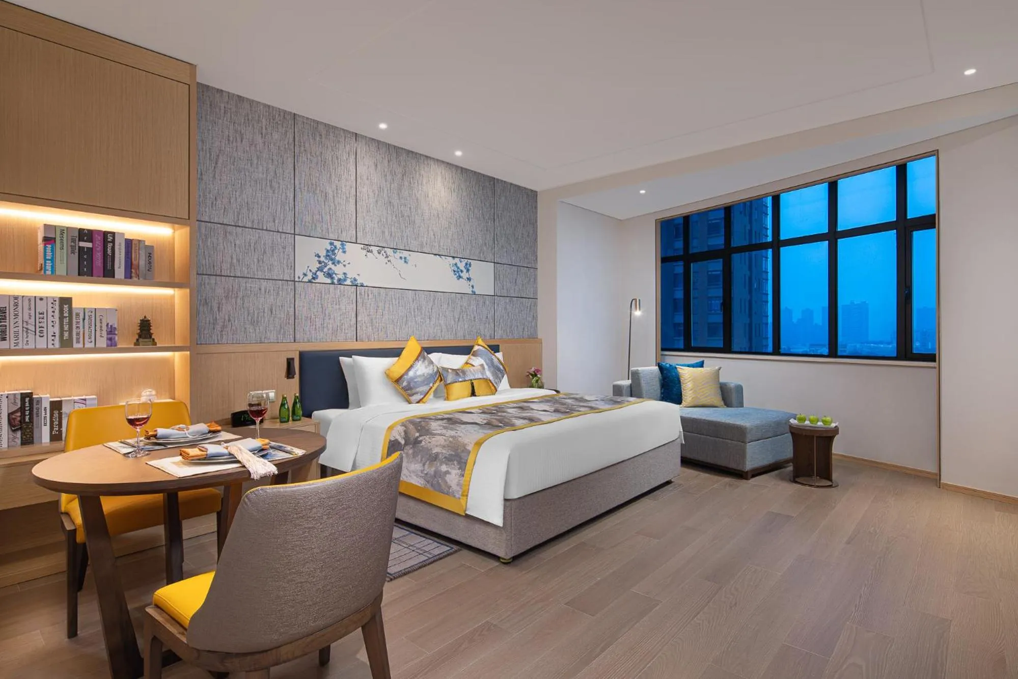 Seating area in Somerset Zhuankou Wuhan