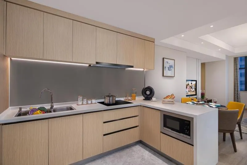 Kitchen or kitchenette, Kitchen/Kitchenette in Somerset Zhuankou Wuhan