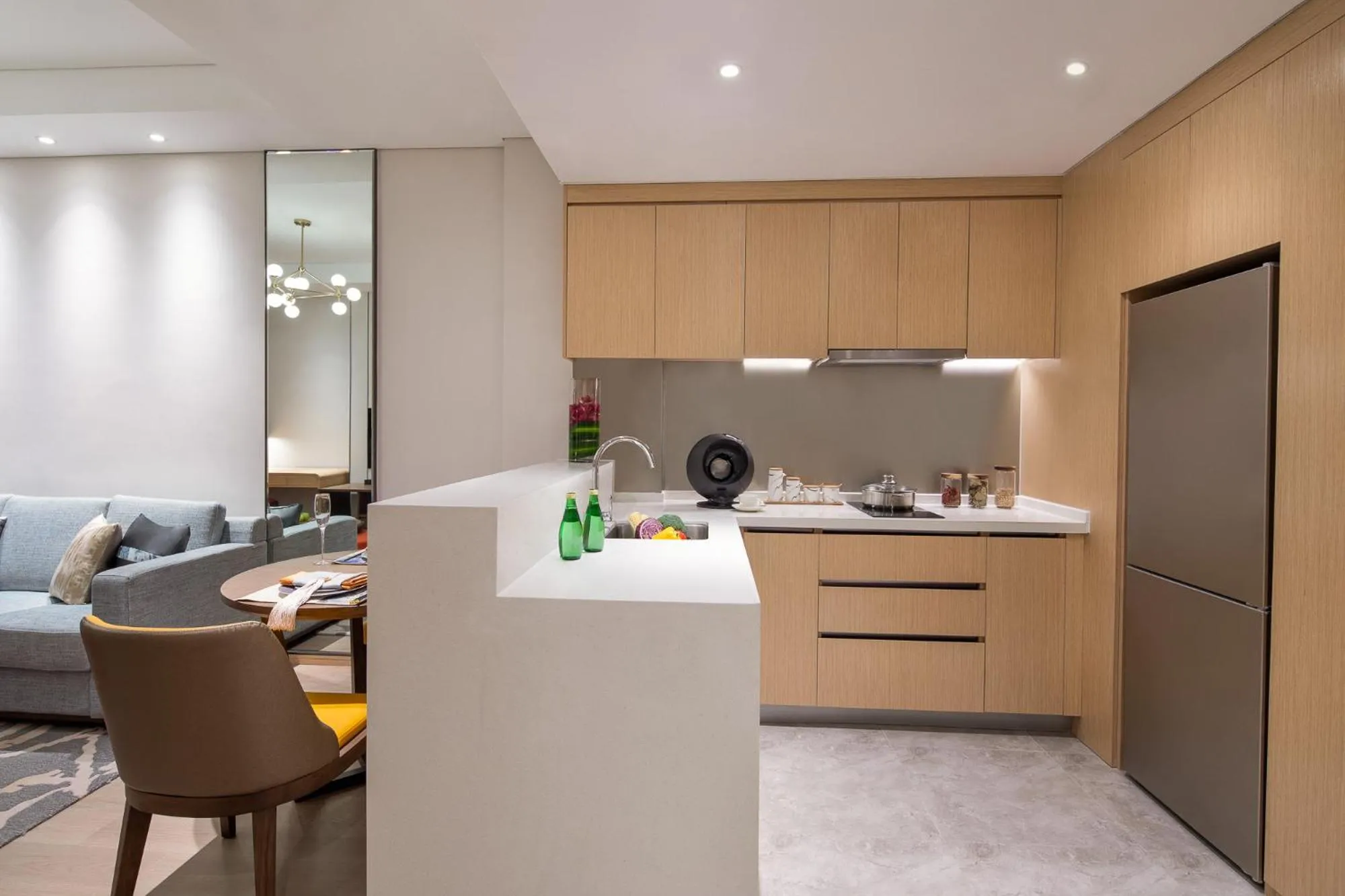 Bathroom, Kitchen/Kitchenette in Somerset Zhuankou Wuhan