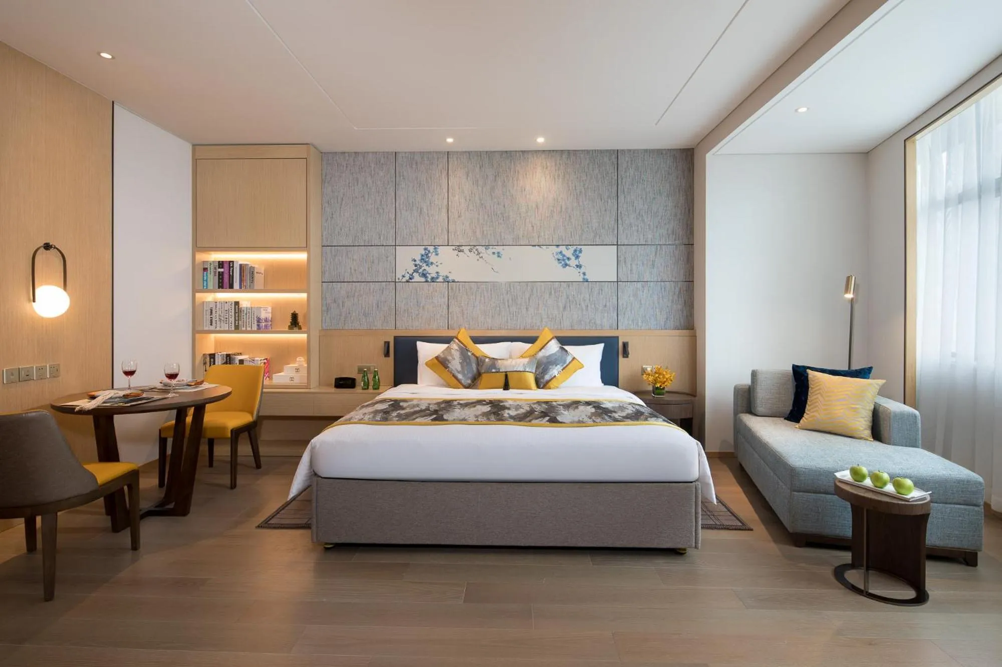 Photo of the whole room in Somerset Zhuankou Wuhan