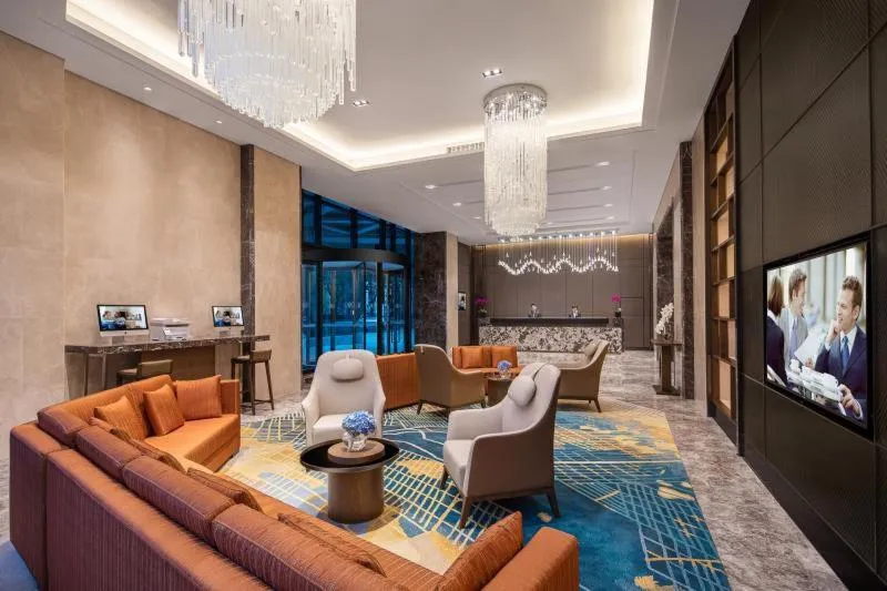 Lobby or reception, Seating Area in Somerset Zhuankou Wuhan