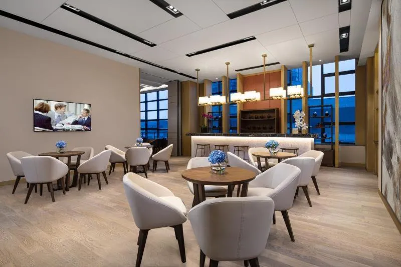 Spa and wellness centre/facilities, Lounge/Bar in Somerset Zhuankou Wuhan