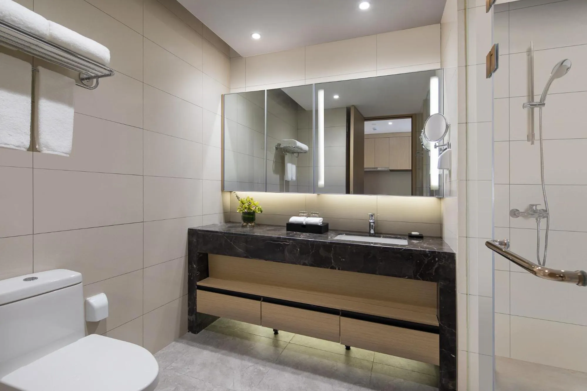 Toilet, Bathroom in Somerset Zhuankou Wuhan