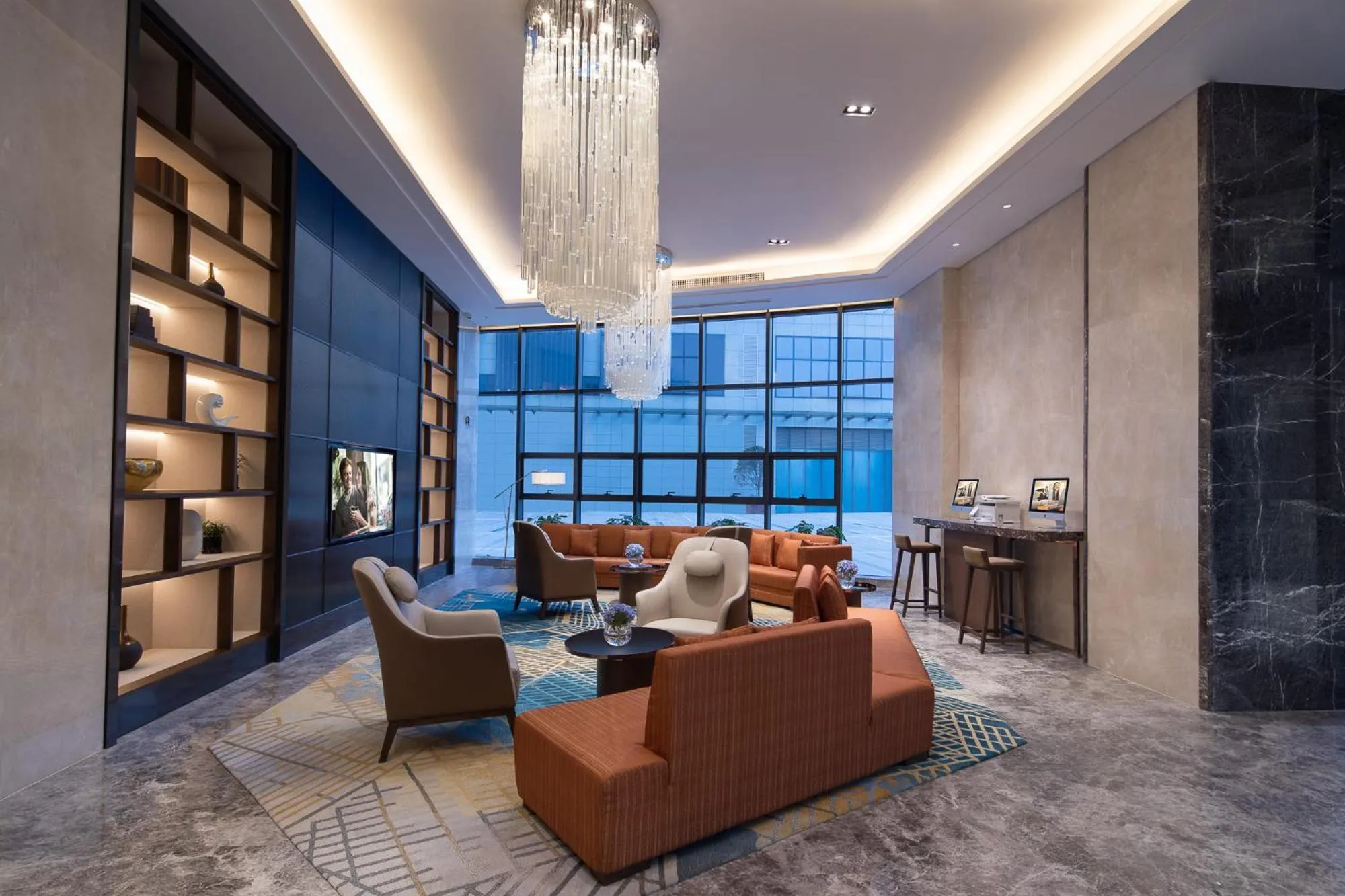 Lobby or reception, Seating Area in Somerset Zhuankou Wuhan