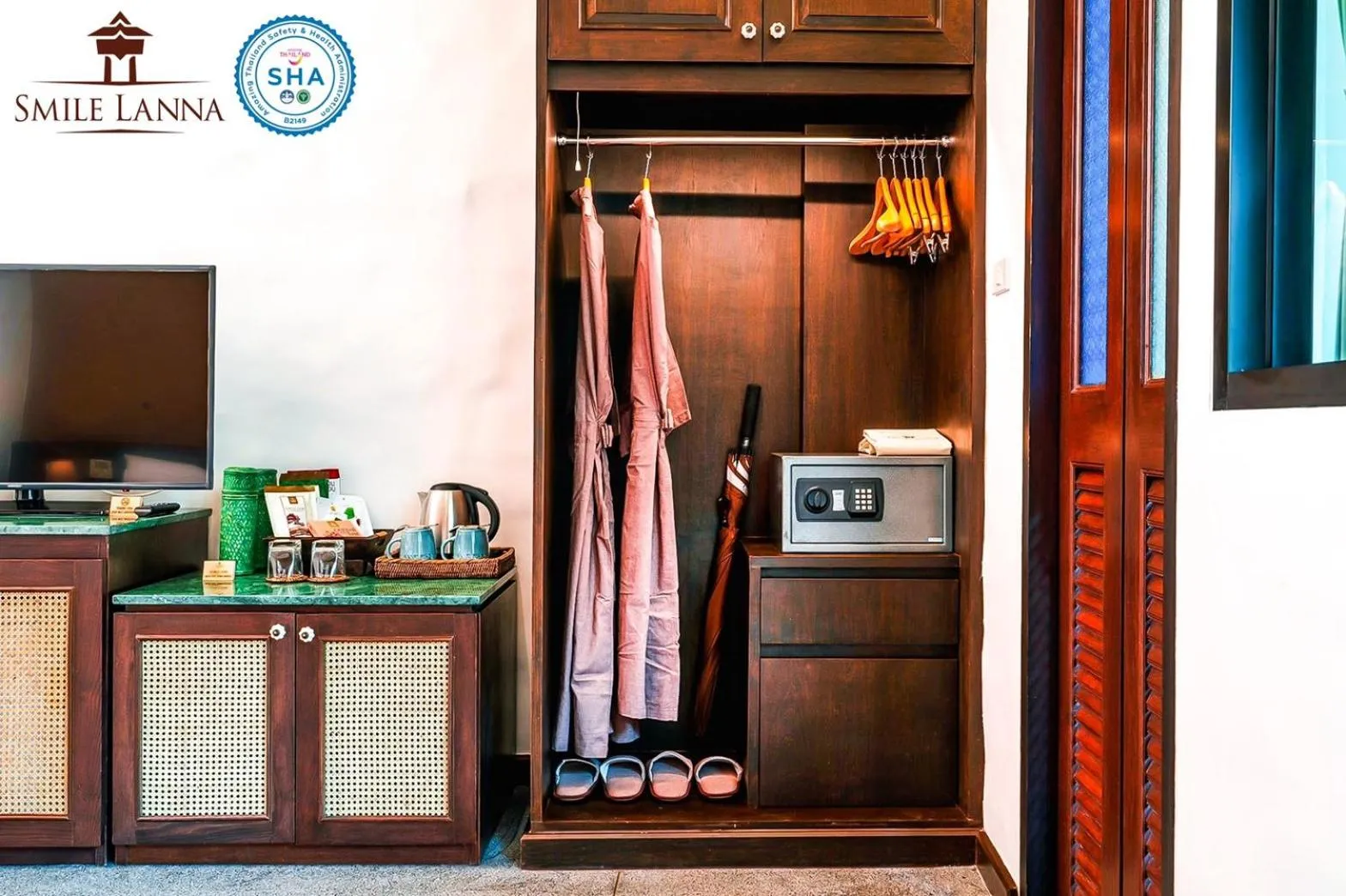 Area and facilities in Smile Lanna Hotel