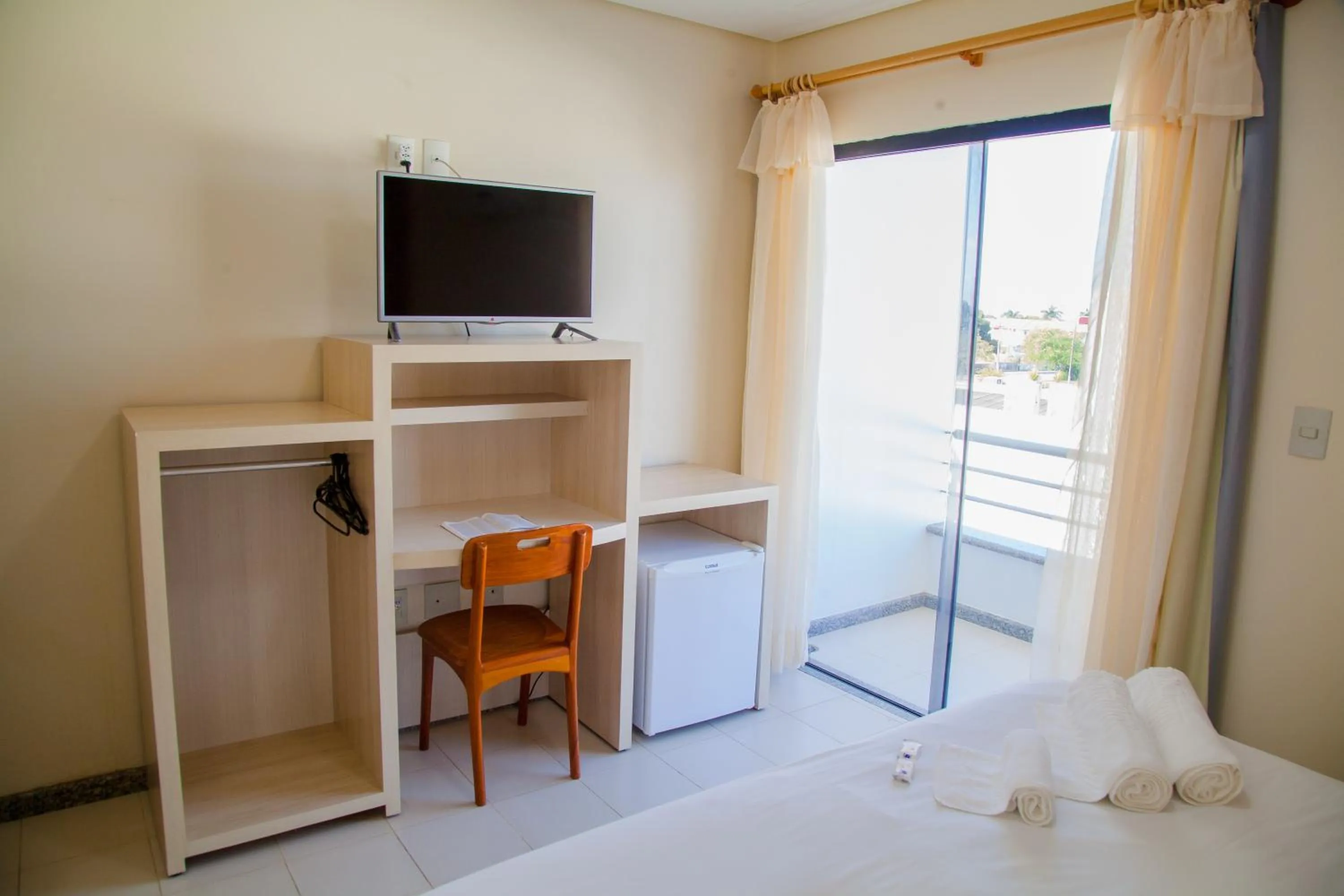 Bed in Hotel Oceania