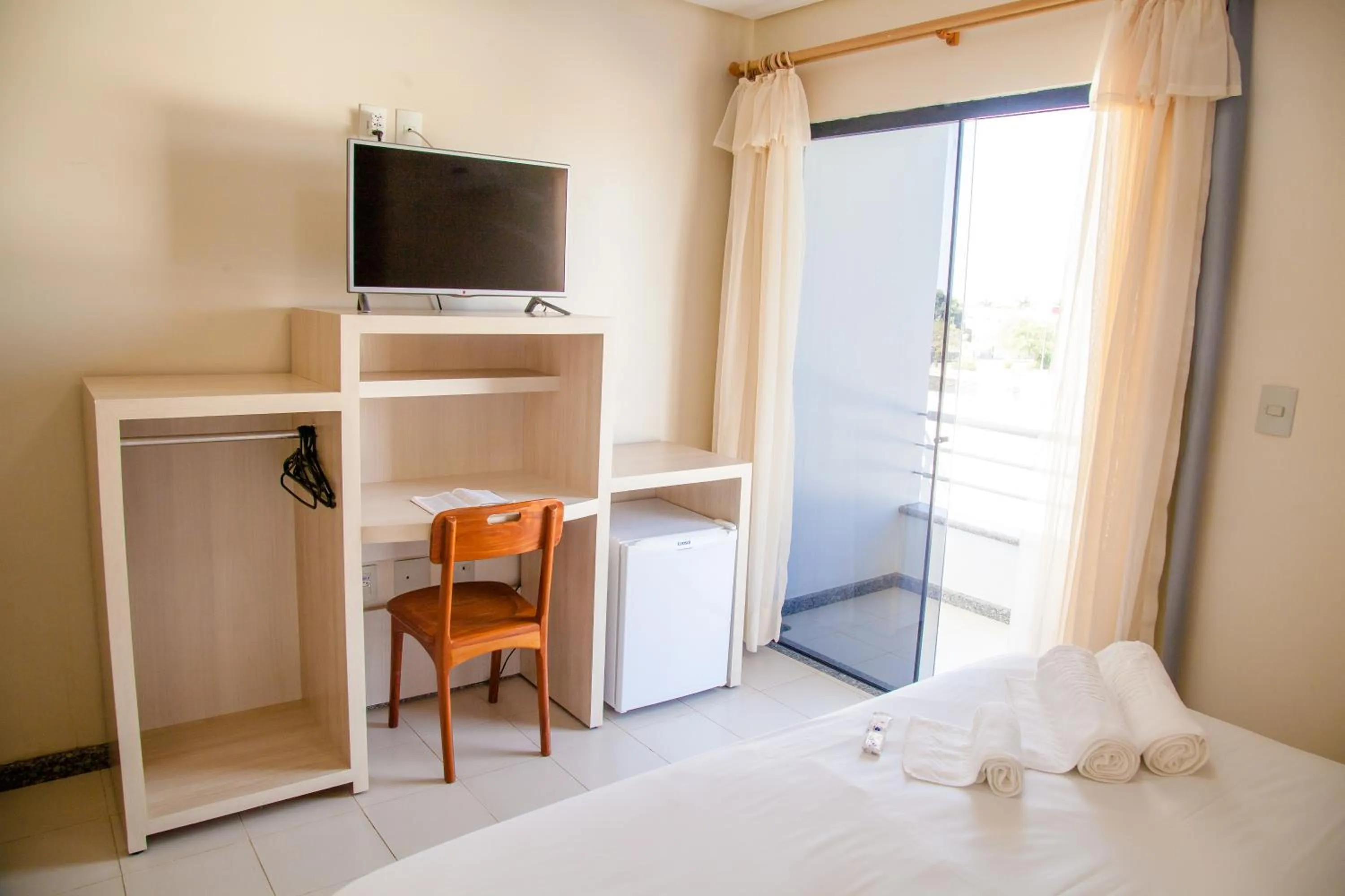 Bed in Hotel Oceania