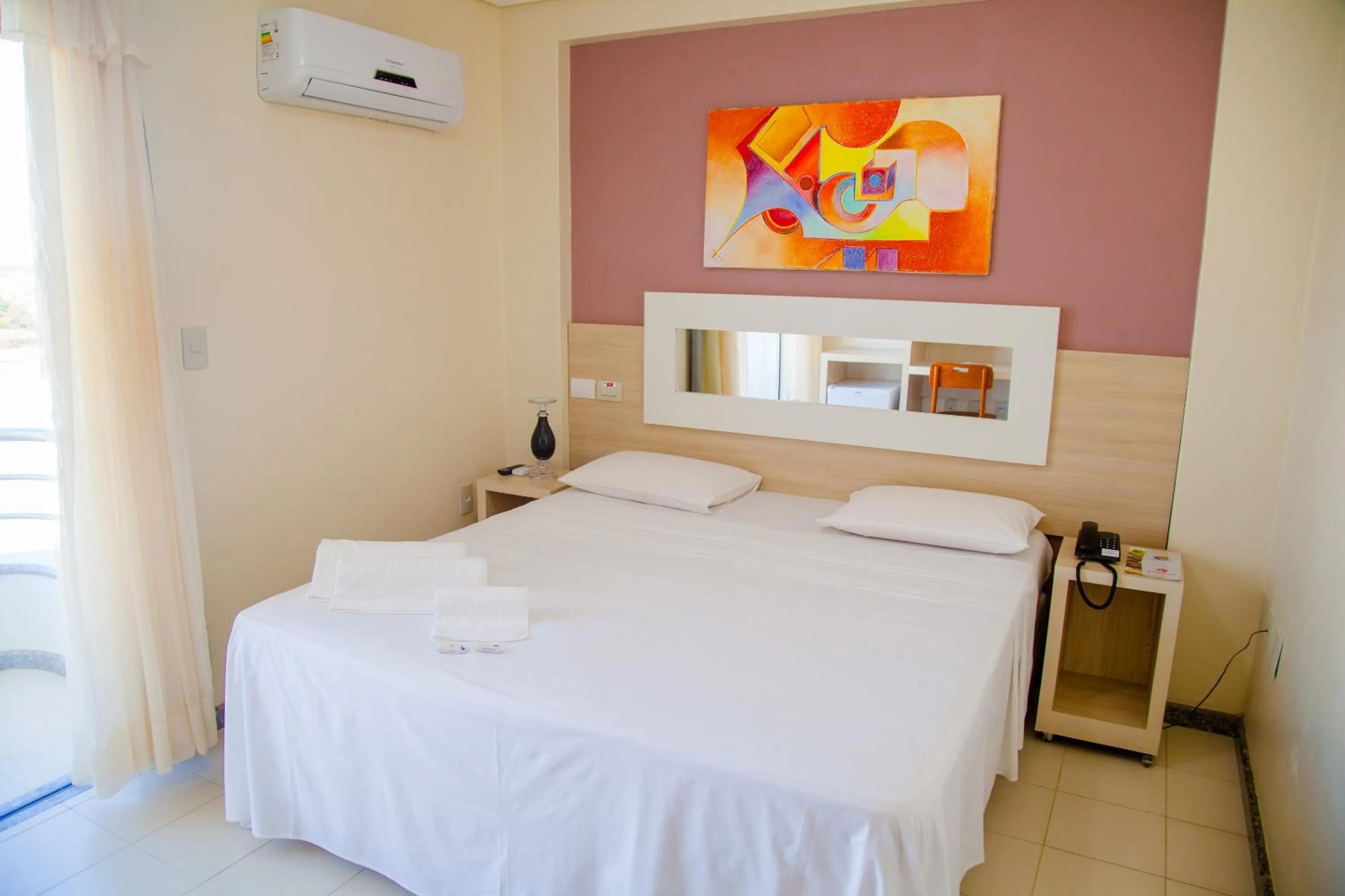 Bed in Hotel Oceania