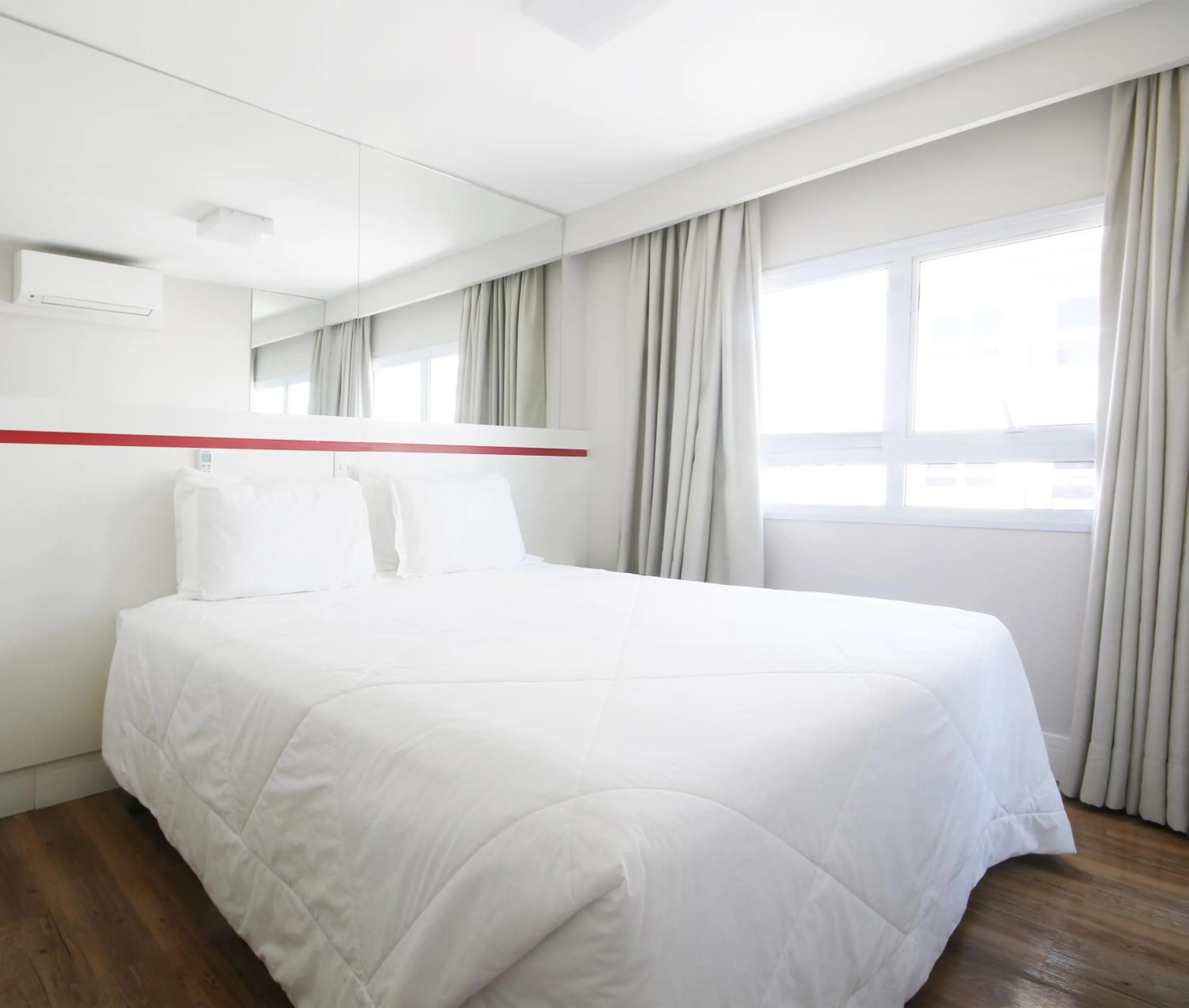 Bed in Ez Aclimação Hotel