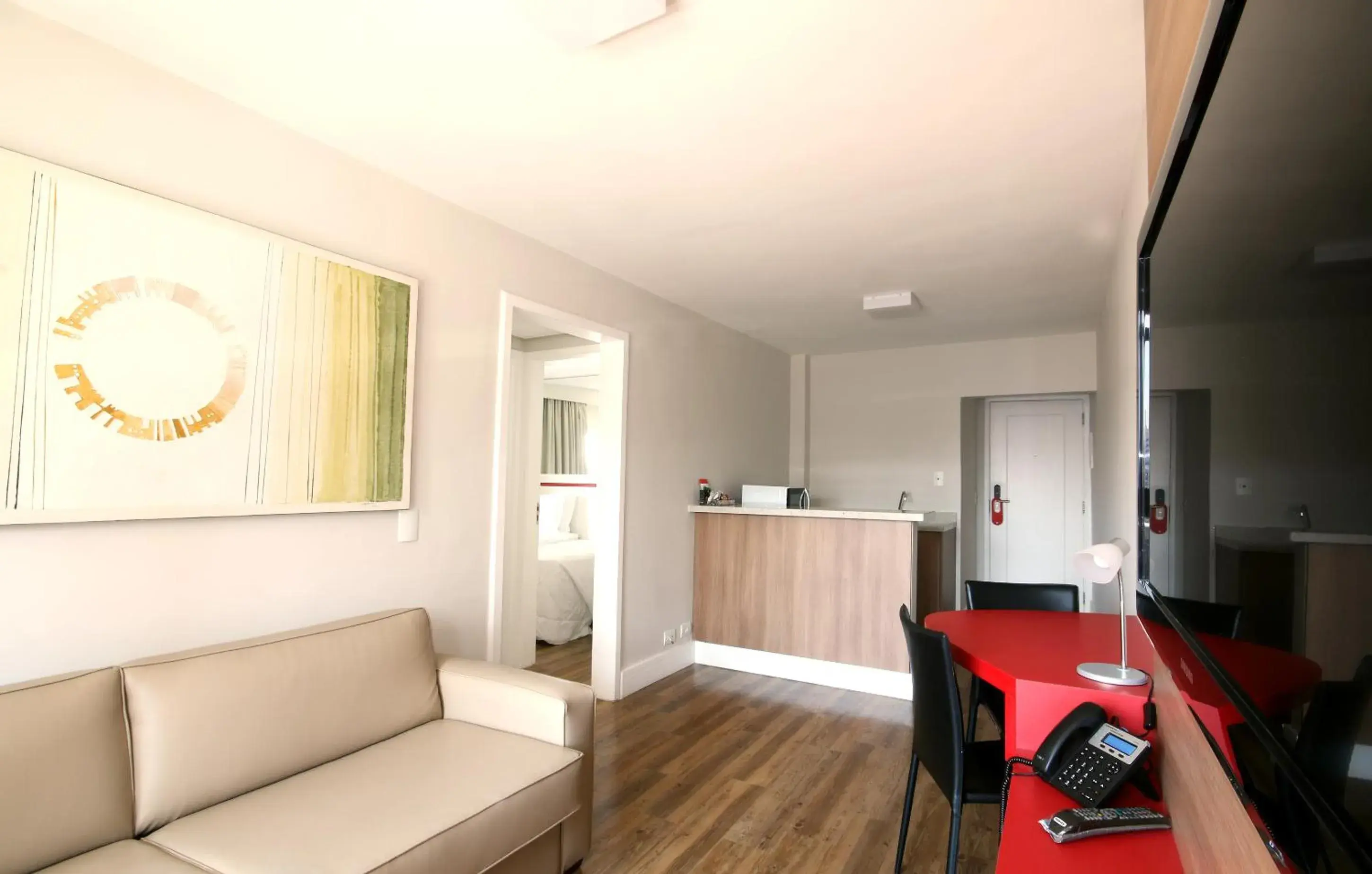 Two-Bedroom Apartment (1 Queen & 2 Single Beds) - single occupancy in Ez Aclimação Hotel Two-Bedroom Apartment (1 Queen & 2 Single Beds) - single occupancy in Ez Aclimação Hotel