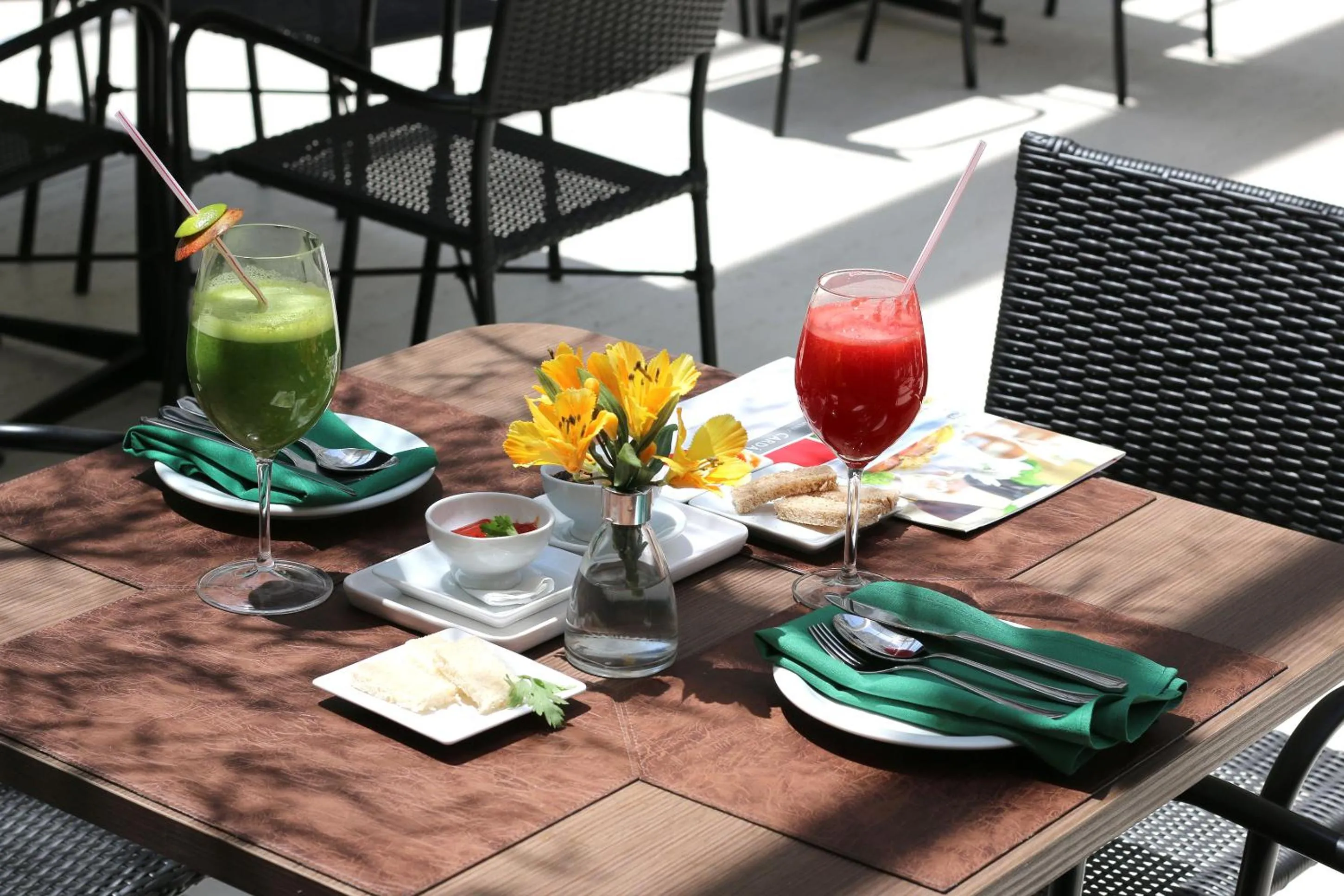 Restaurant/places to eat in Ez Aclimação Hotel