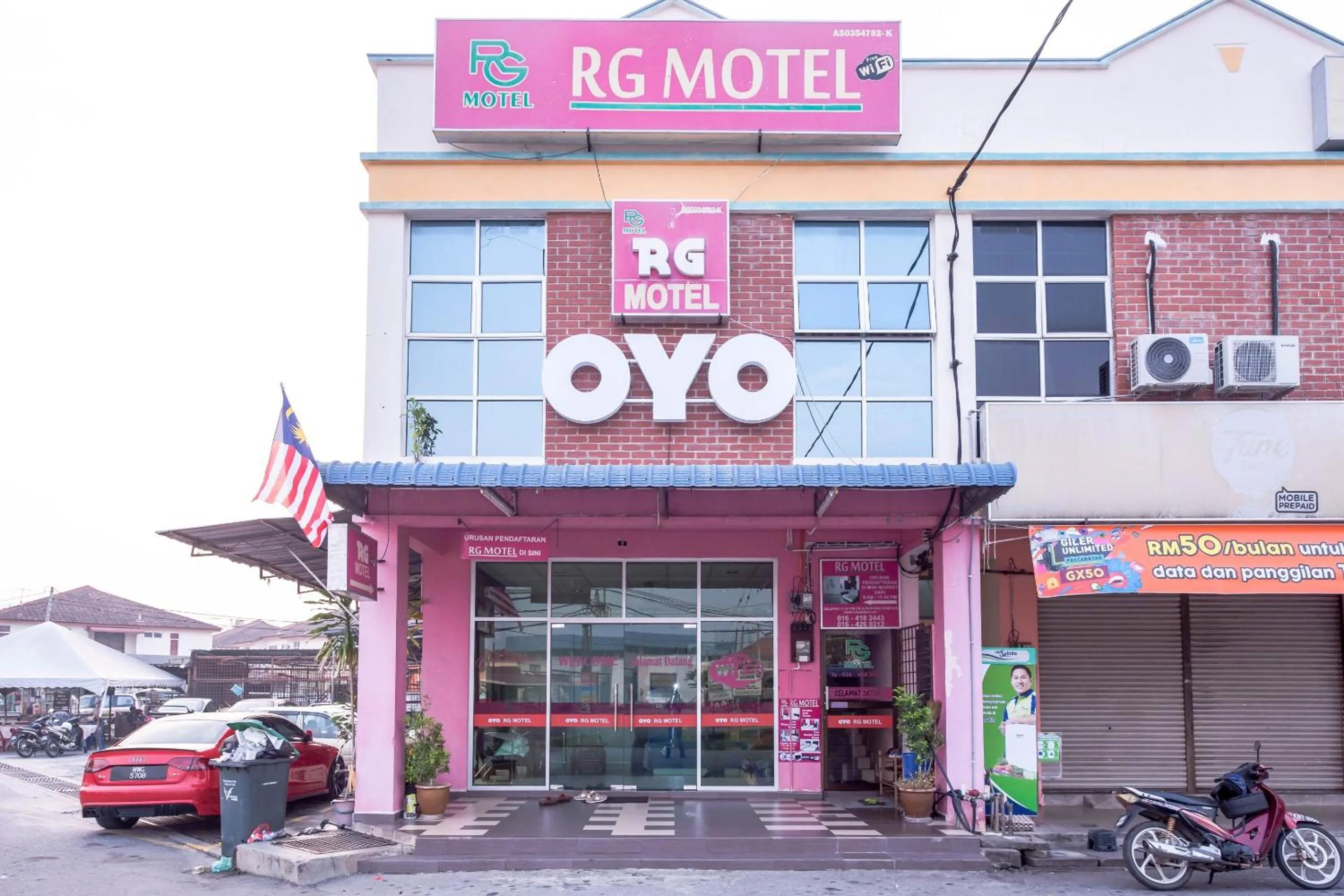 Facade/entrance in Hotel O Rg Motel
