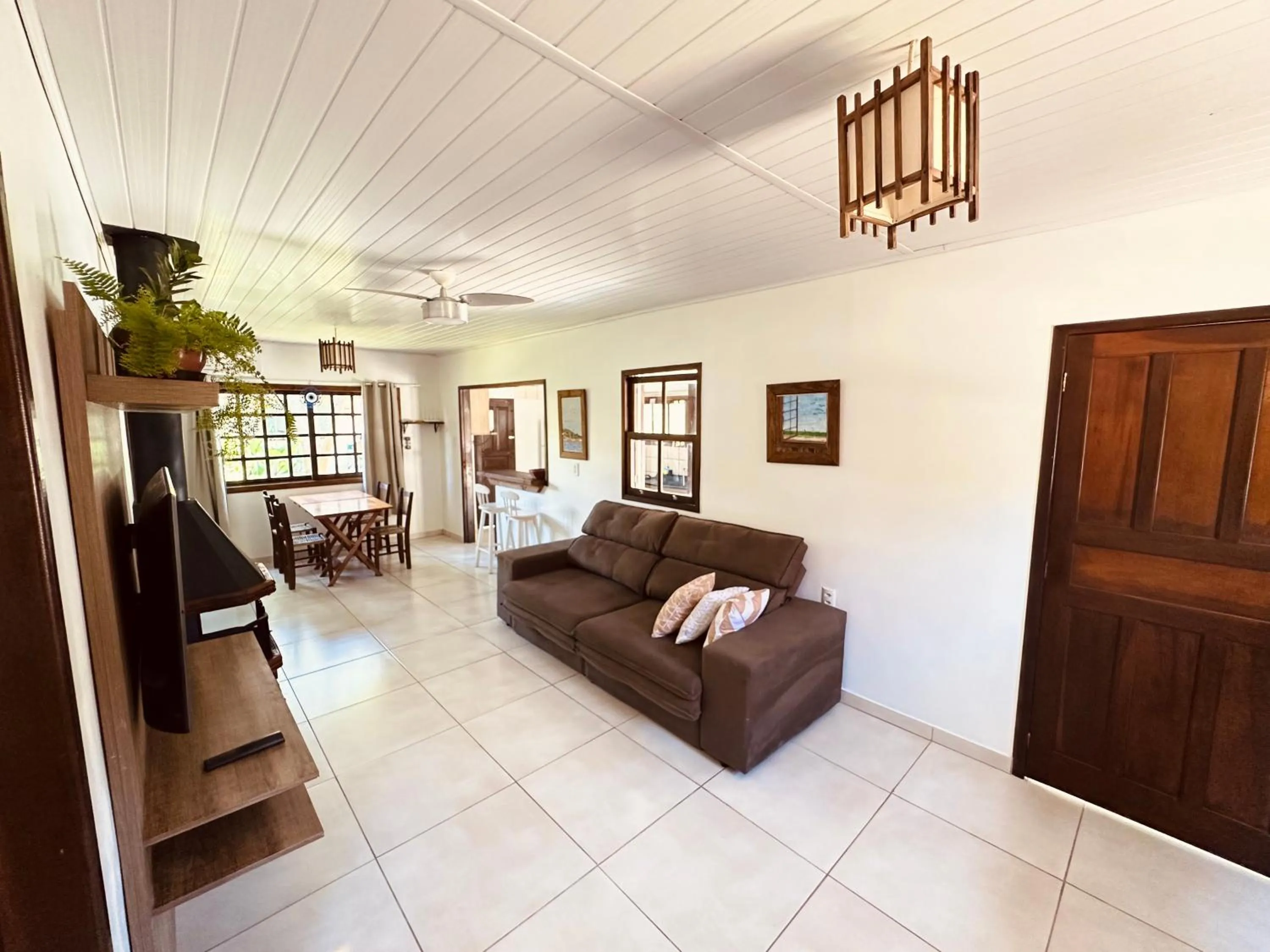 Living room in Pousada Lagoa Encantada