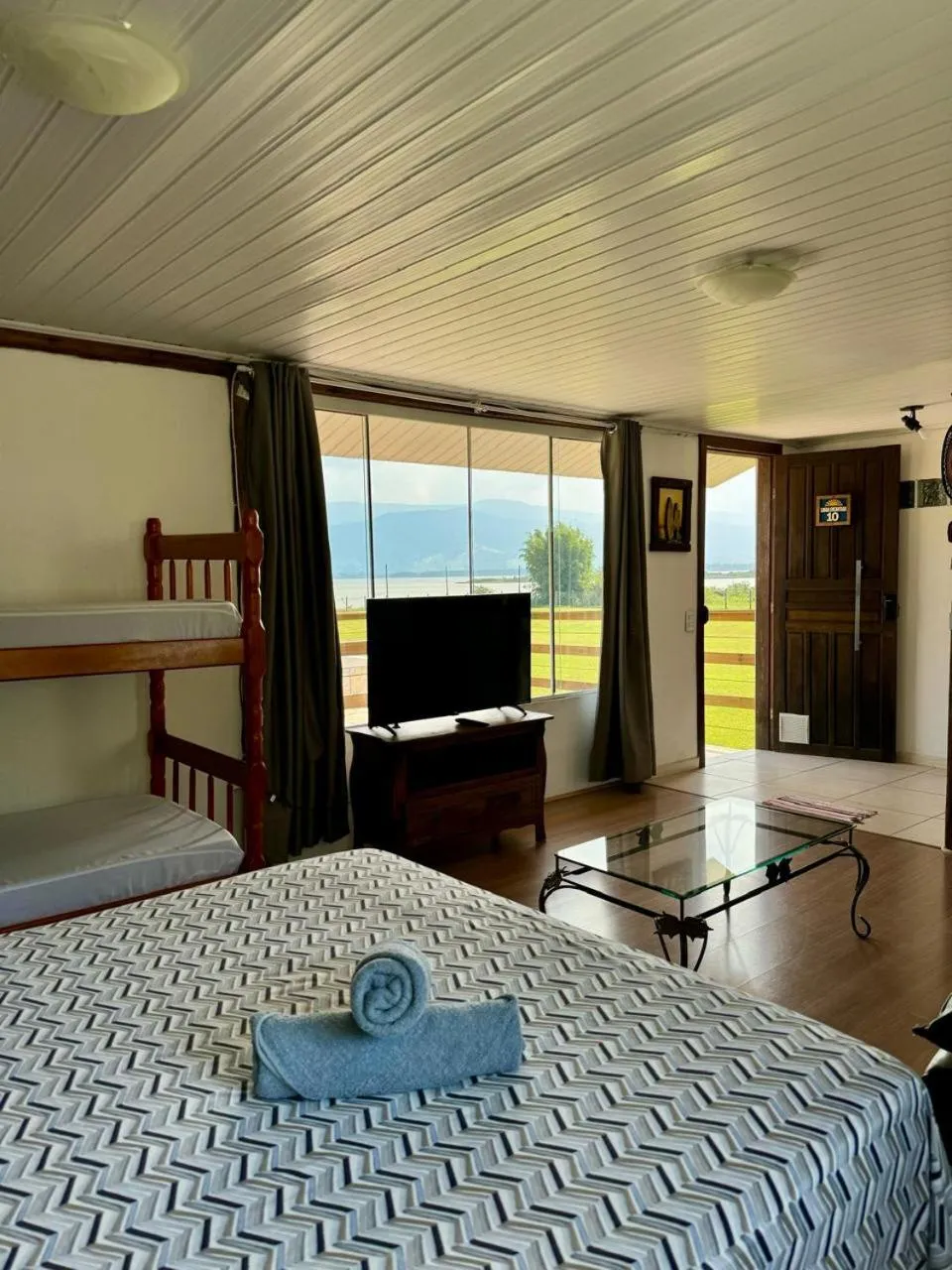 Bed in Pousada Lagoa Encantada