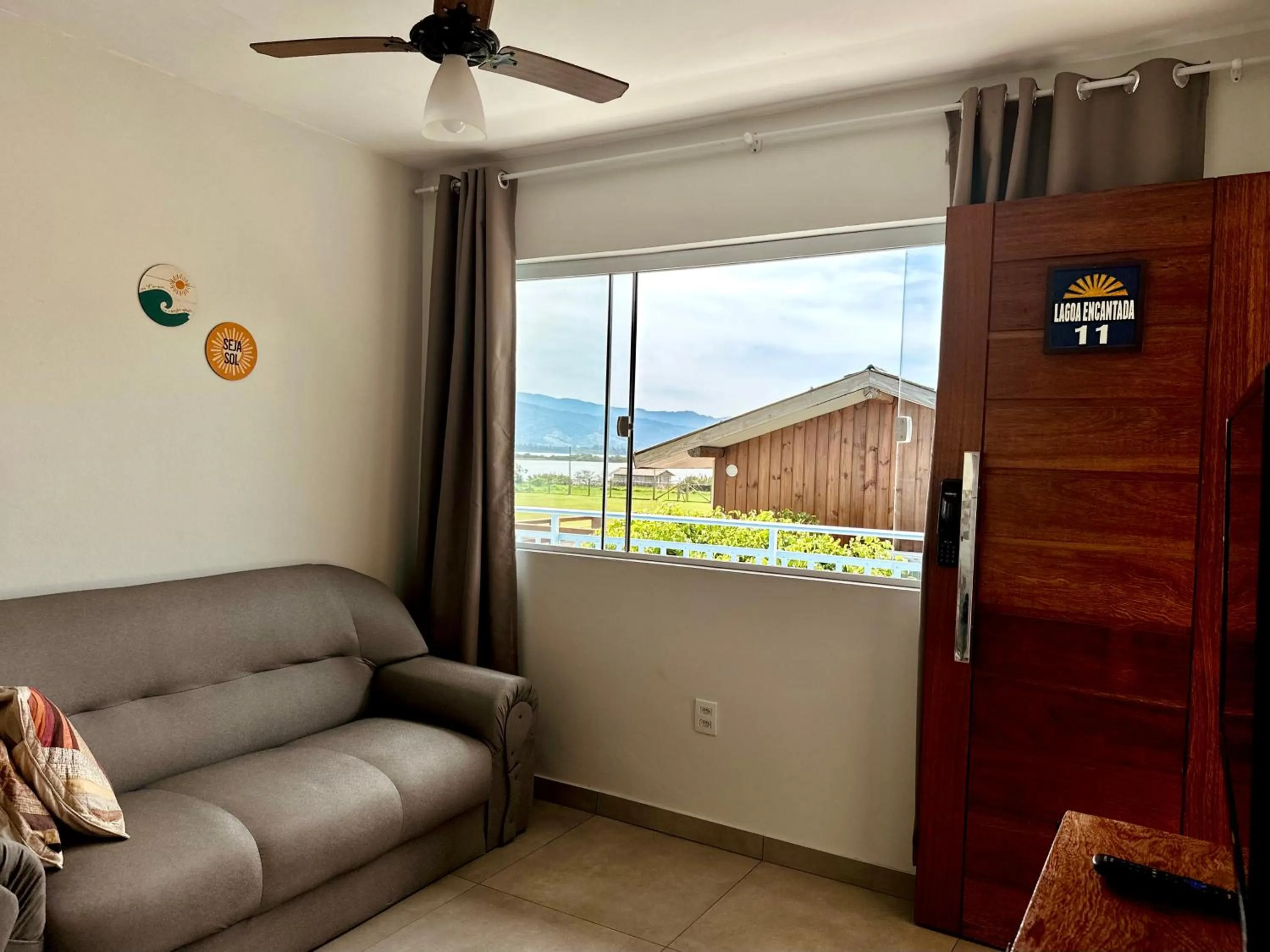 Living room in Pousada Lagoa Encantada