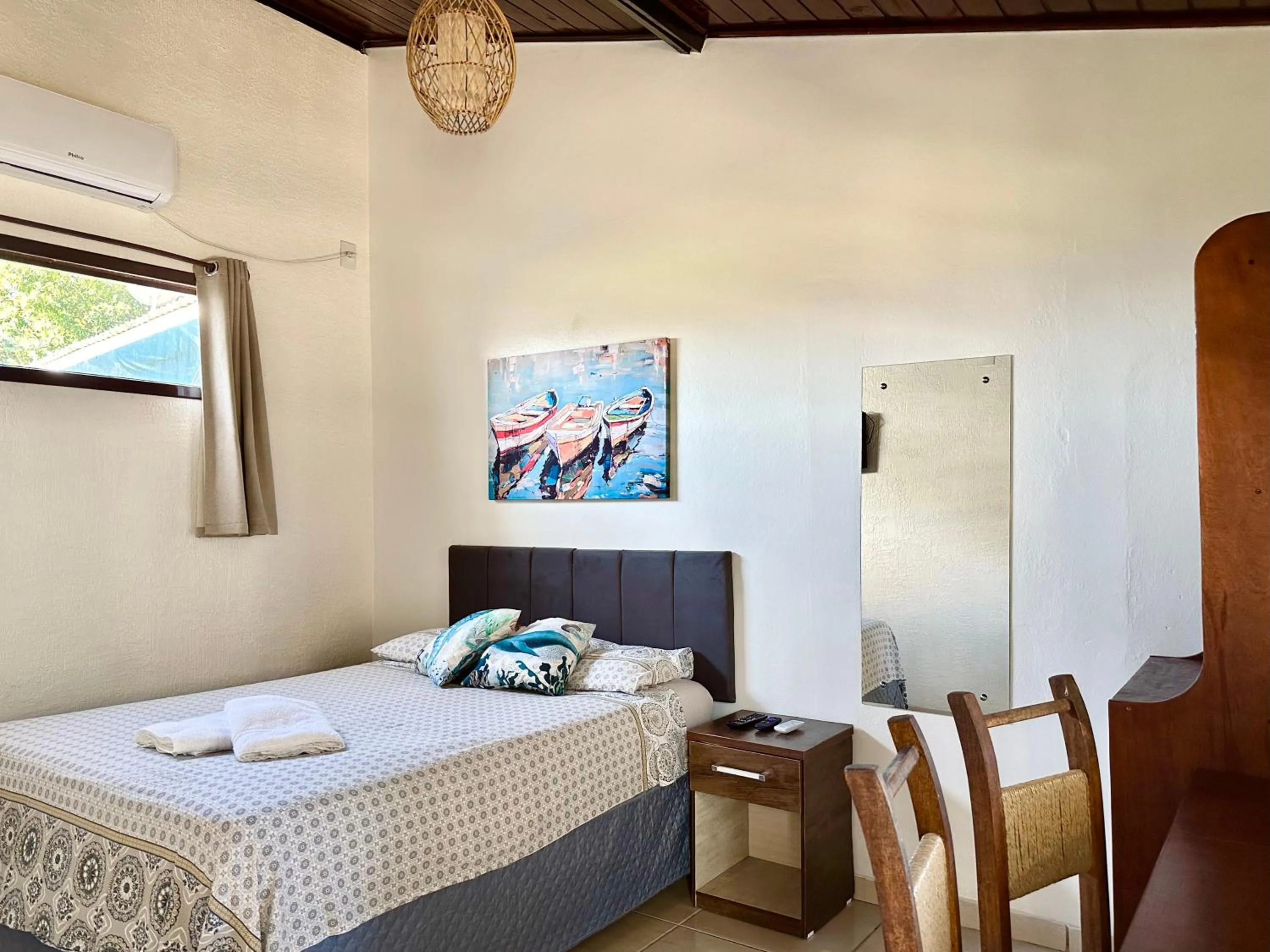 Bed in Pousada Lagoa Encantada