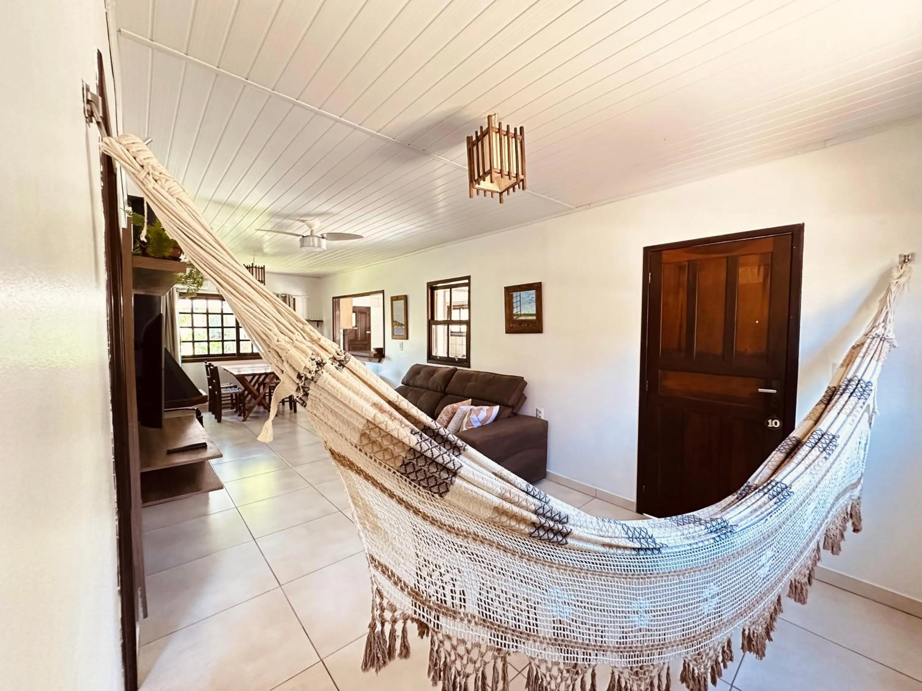 Living room in Pousada Lagoa Encantada