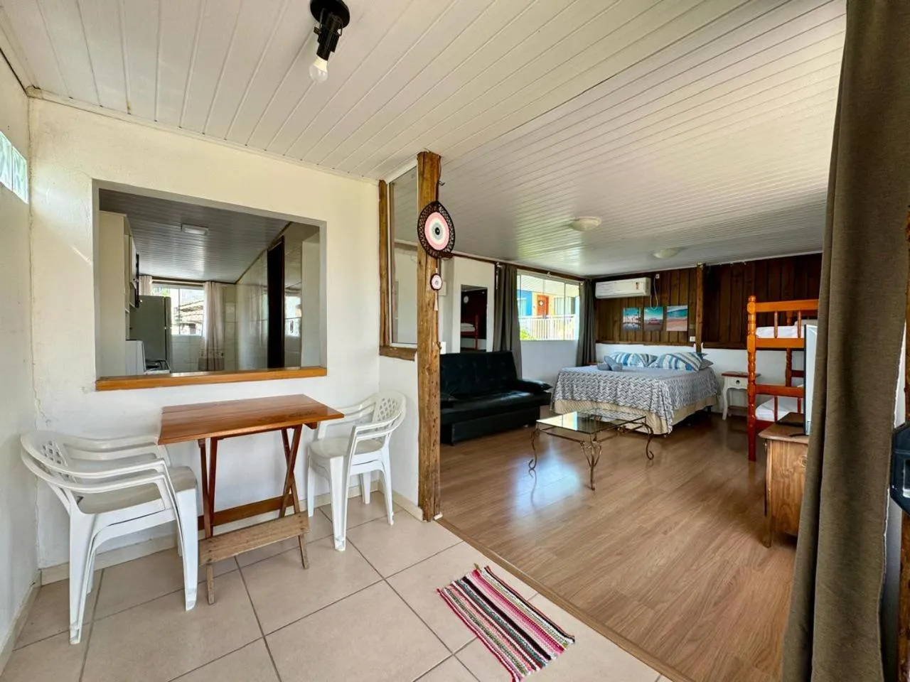 Bed in Pousada Lagoa Encantada