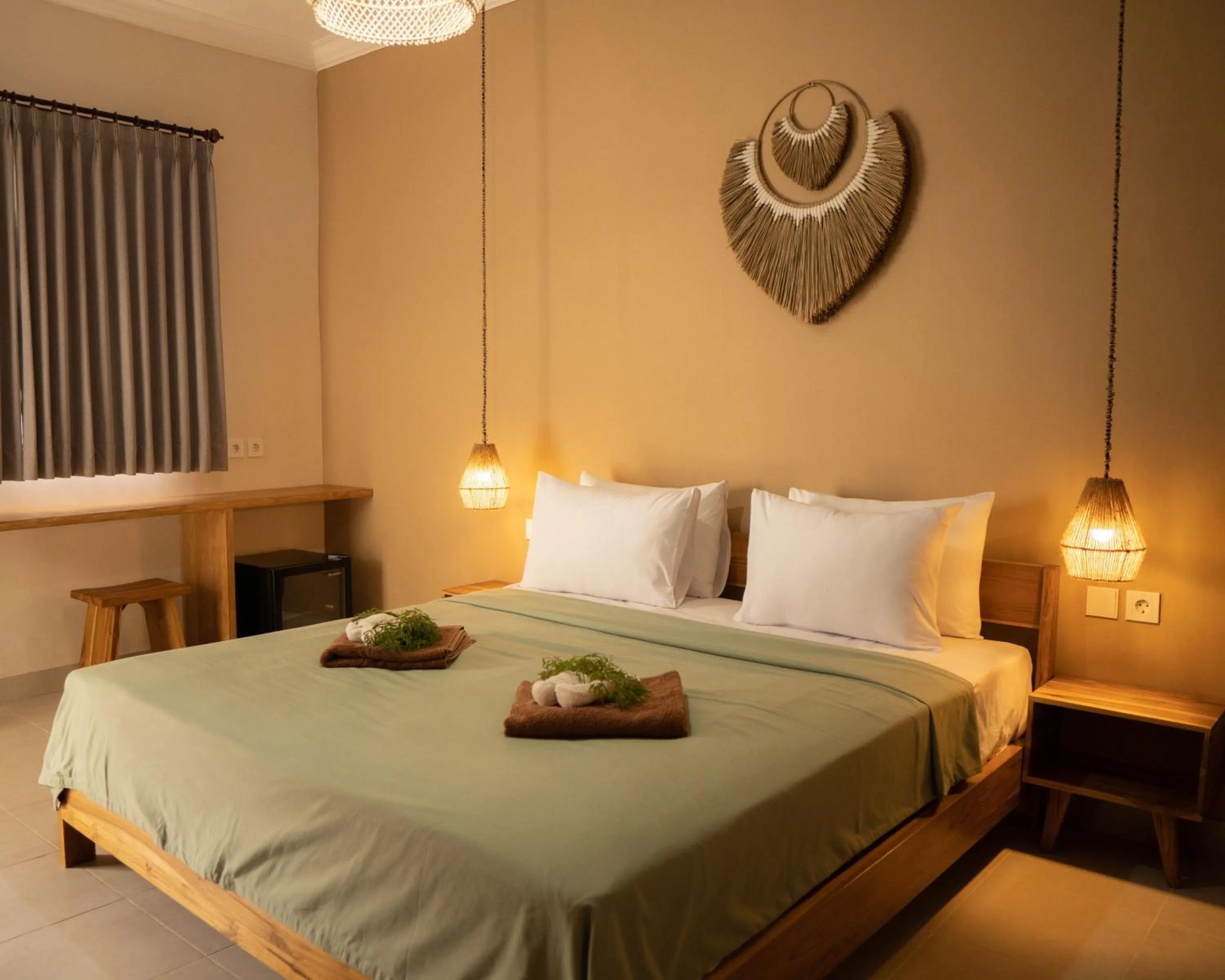 King Room with Garden View in Nucifera Kuta Lombok