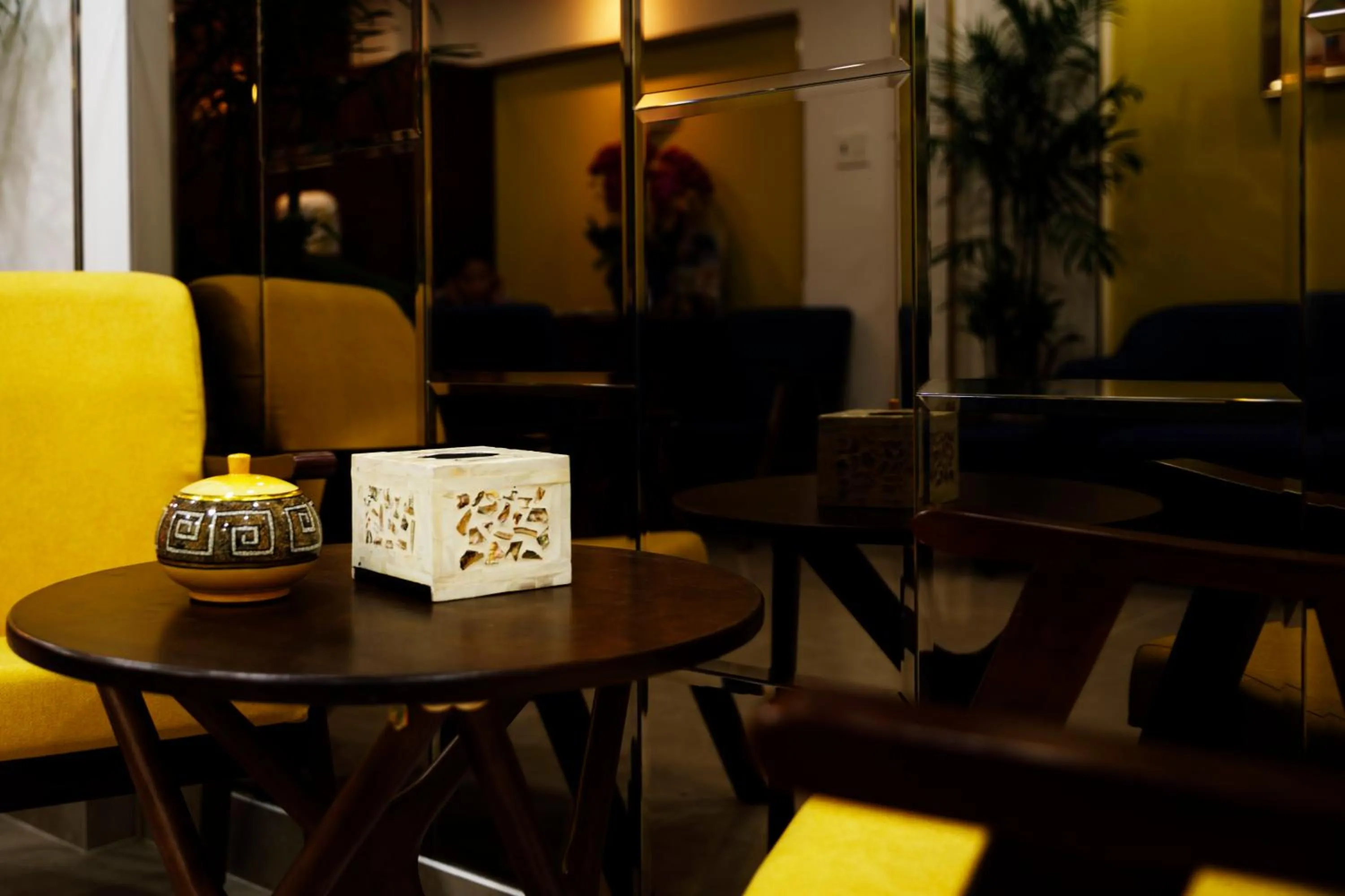 Lobby or reception in Chez Mimosa Petite - Free Laundry