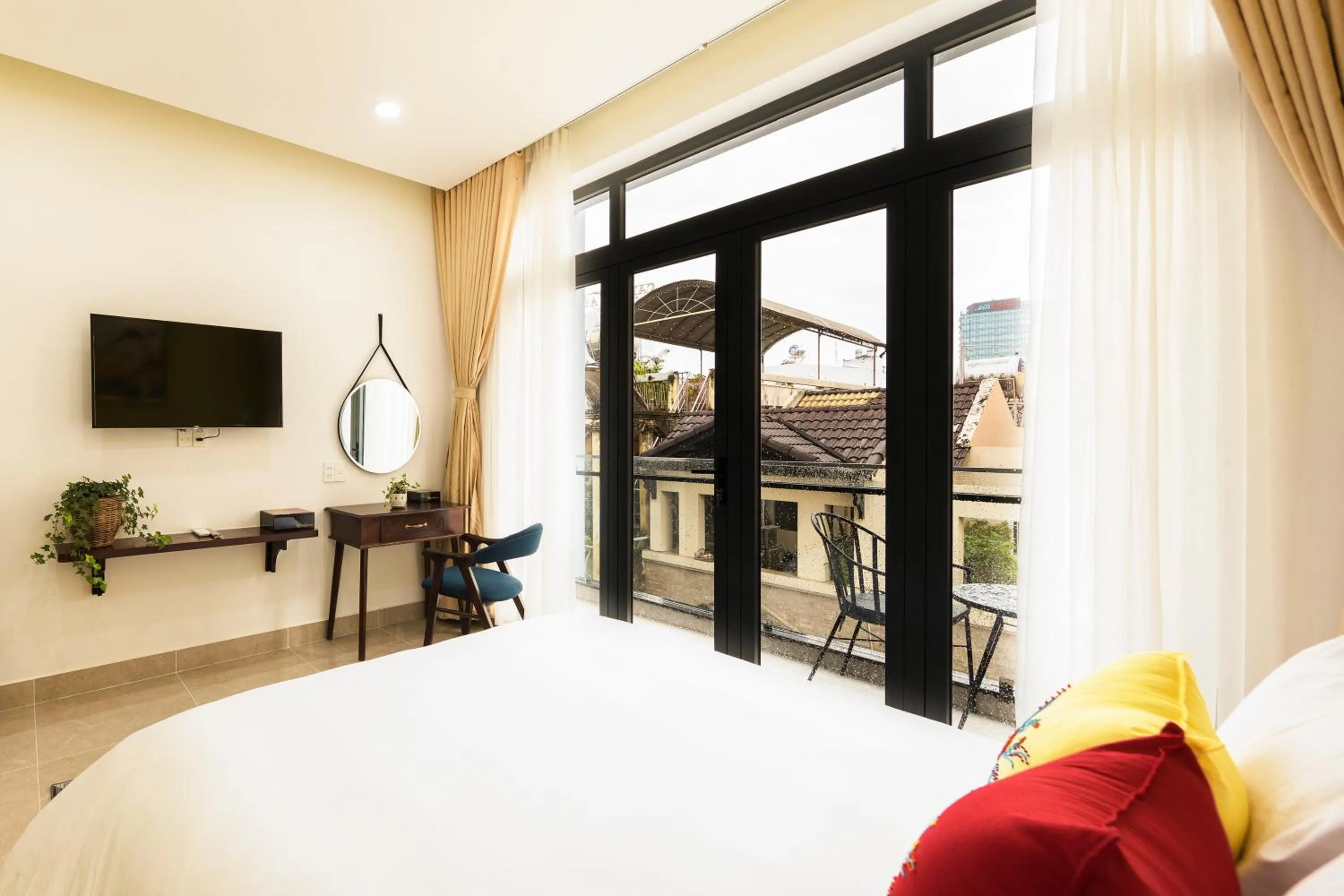 Bed in Chez Mimosa Petite - Free Laundry