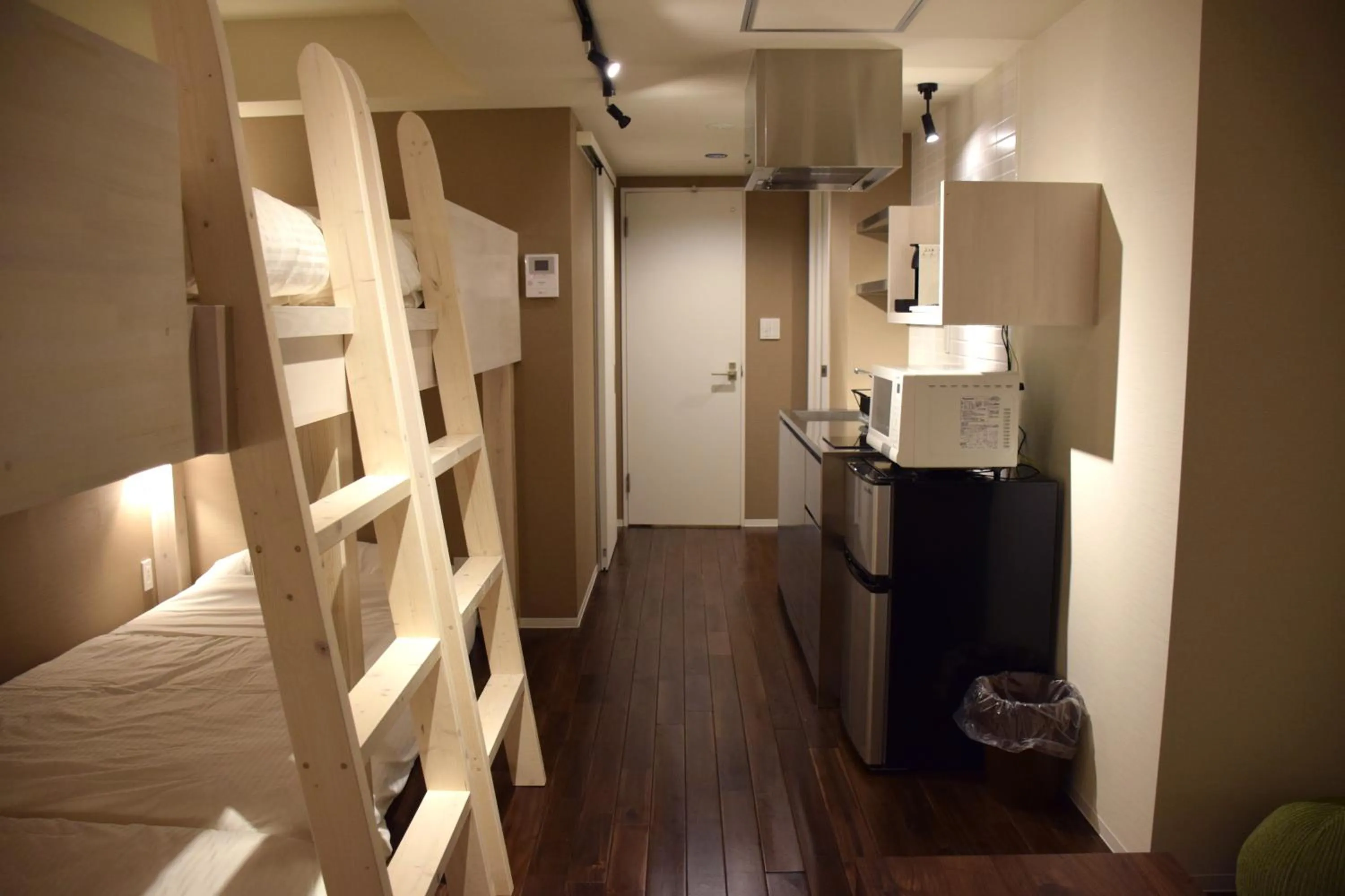 Photo of the whole room, Bed in Condominium MIRAHAKONE