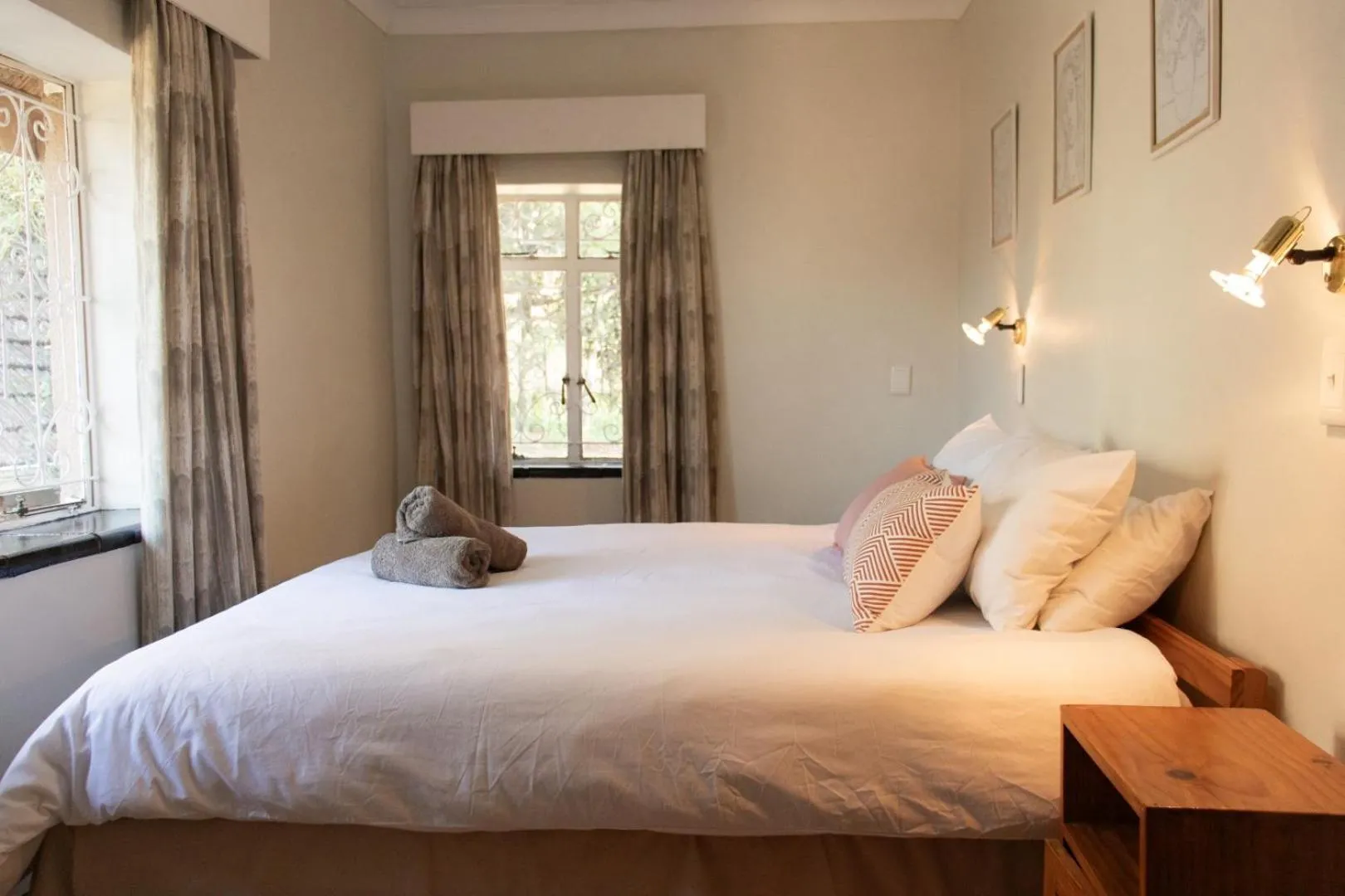 Bed in Ondini Guest House