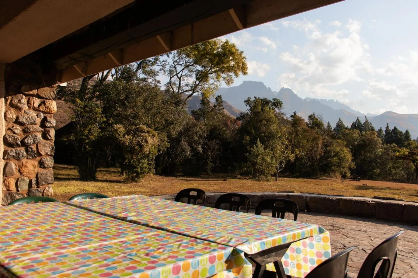 Patio in Ondini Guest House