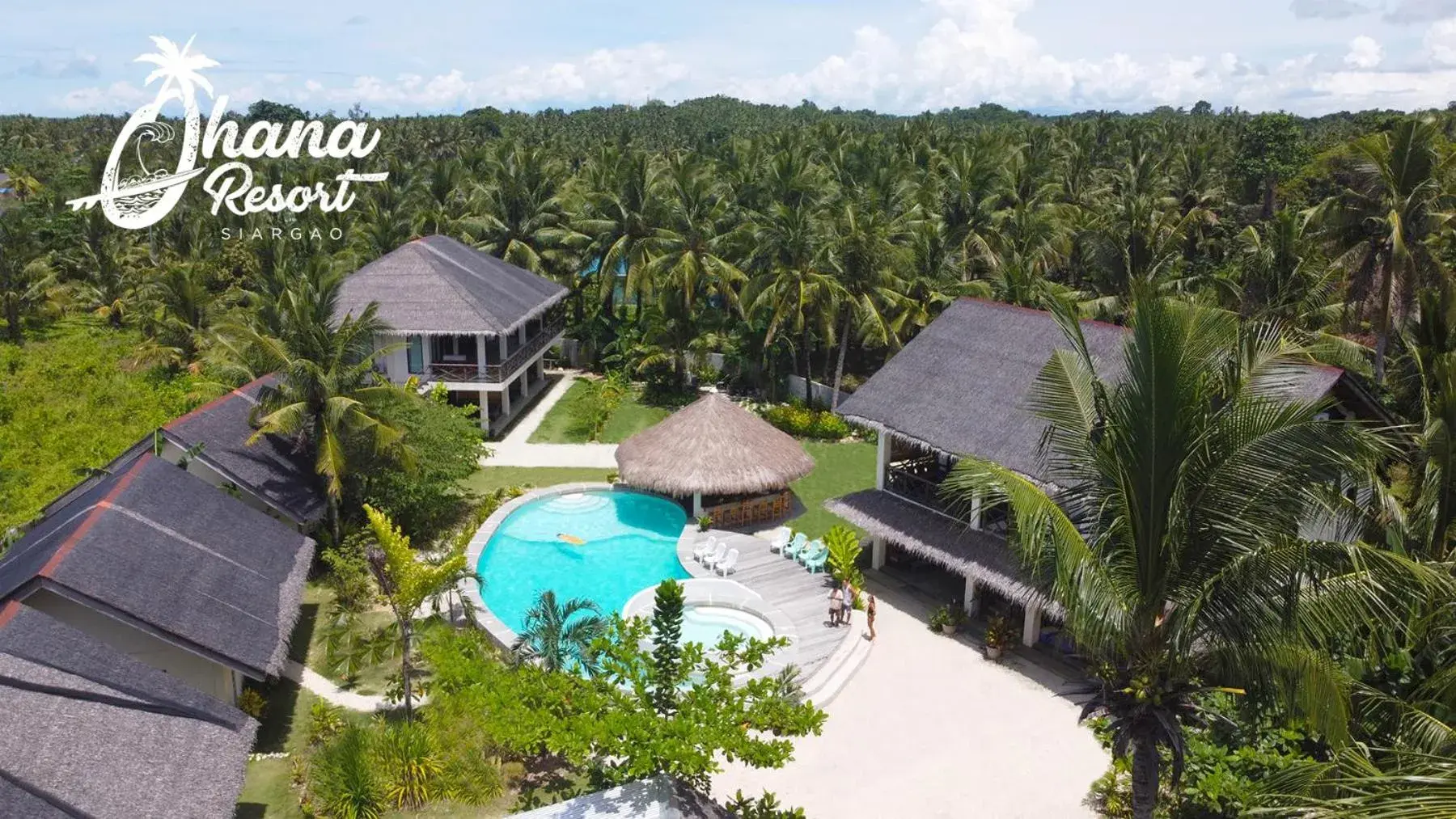 Bird's eye view in Ohana Resort Siargao Bird's eye view in Ohana Resort Siargao