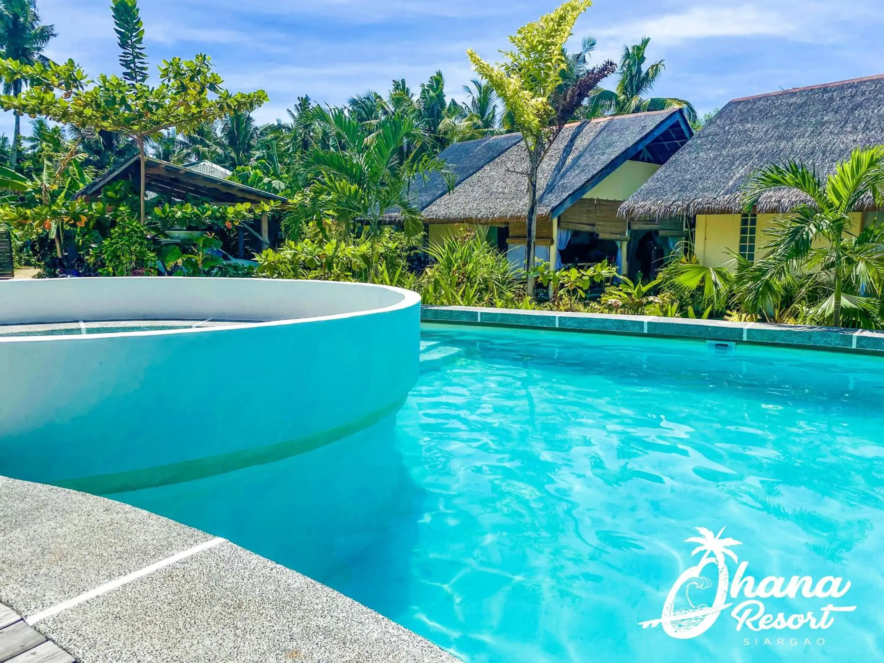 Swimming pool in Ohana Resort Siargao Swimming pool in Ohana Resort Siargao