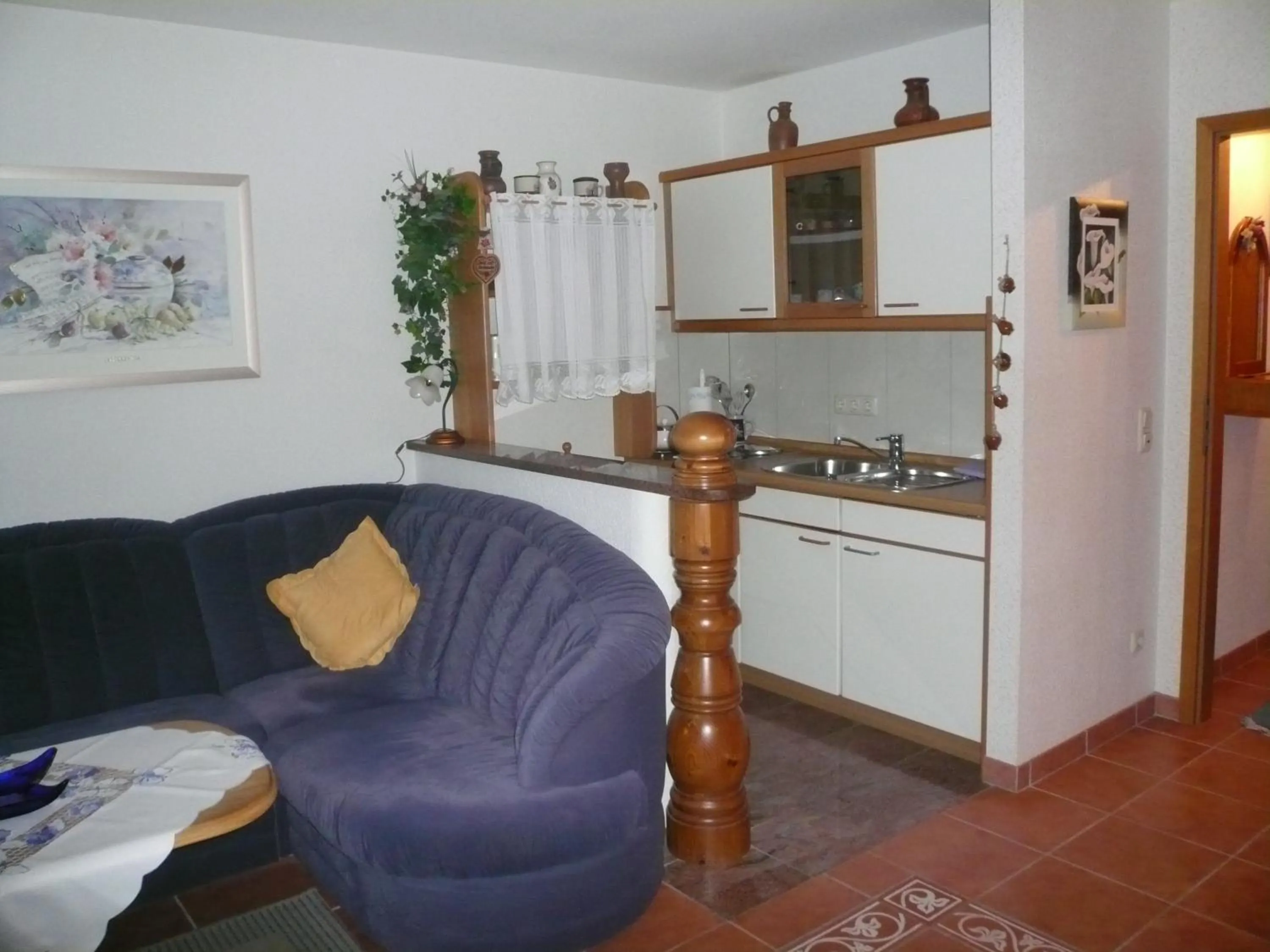 Kitchen or kitchenette in Sonnenpark, Ihr Bett im Allgäu