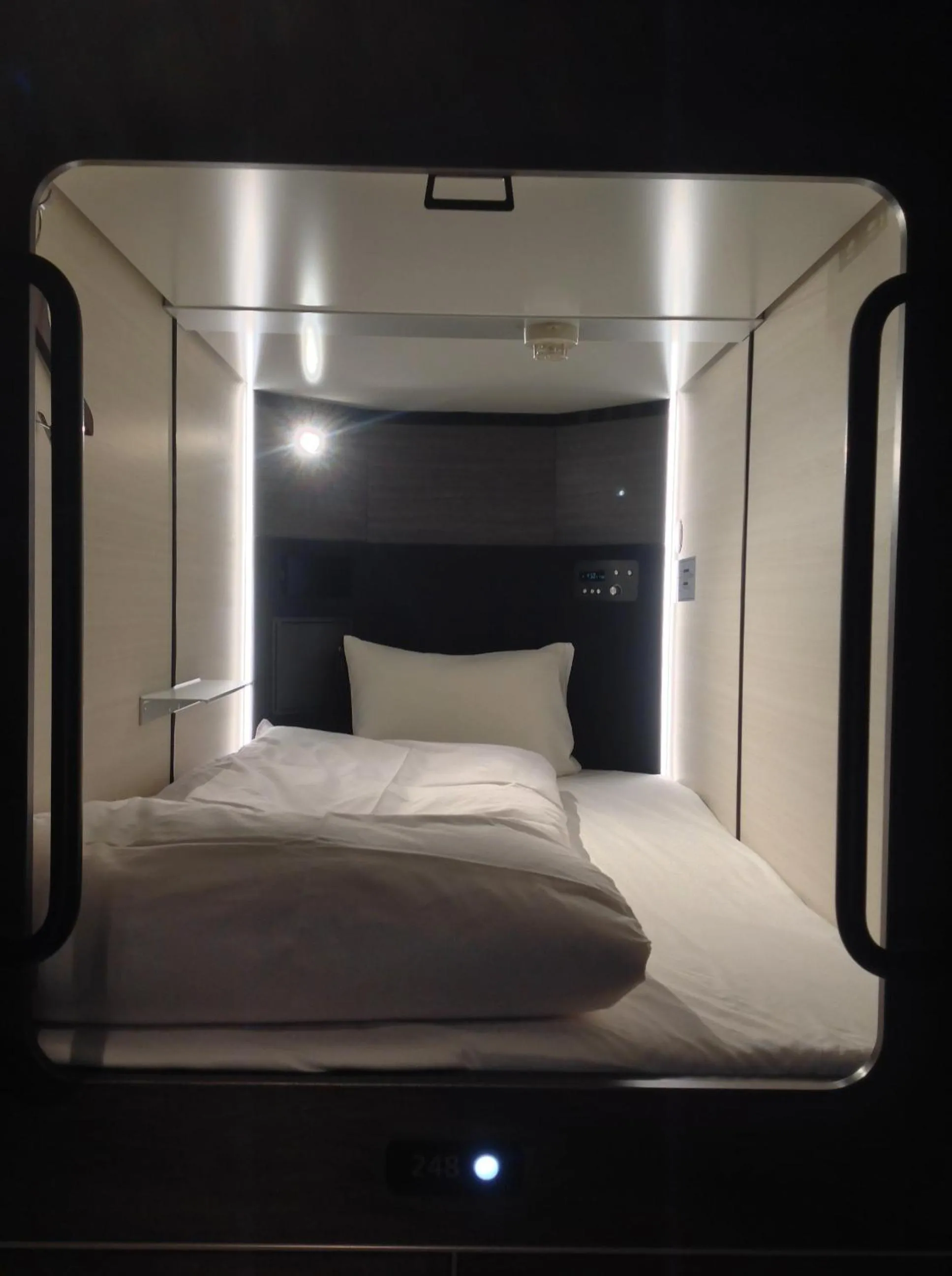 Bed in Matsue Urban Hotel CubicRoom