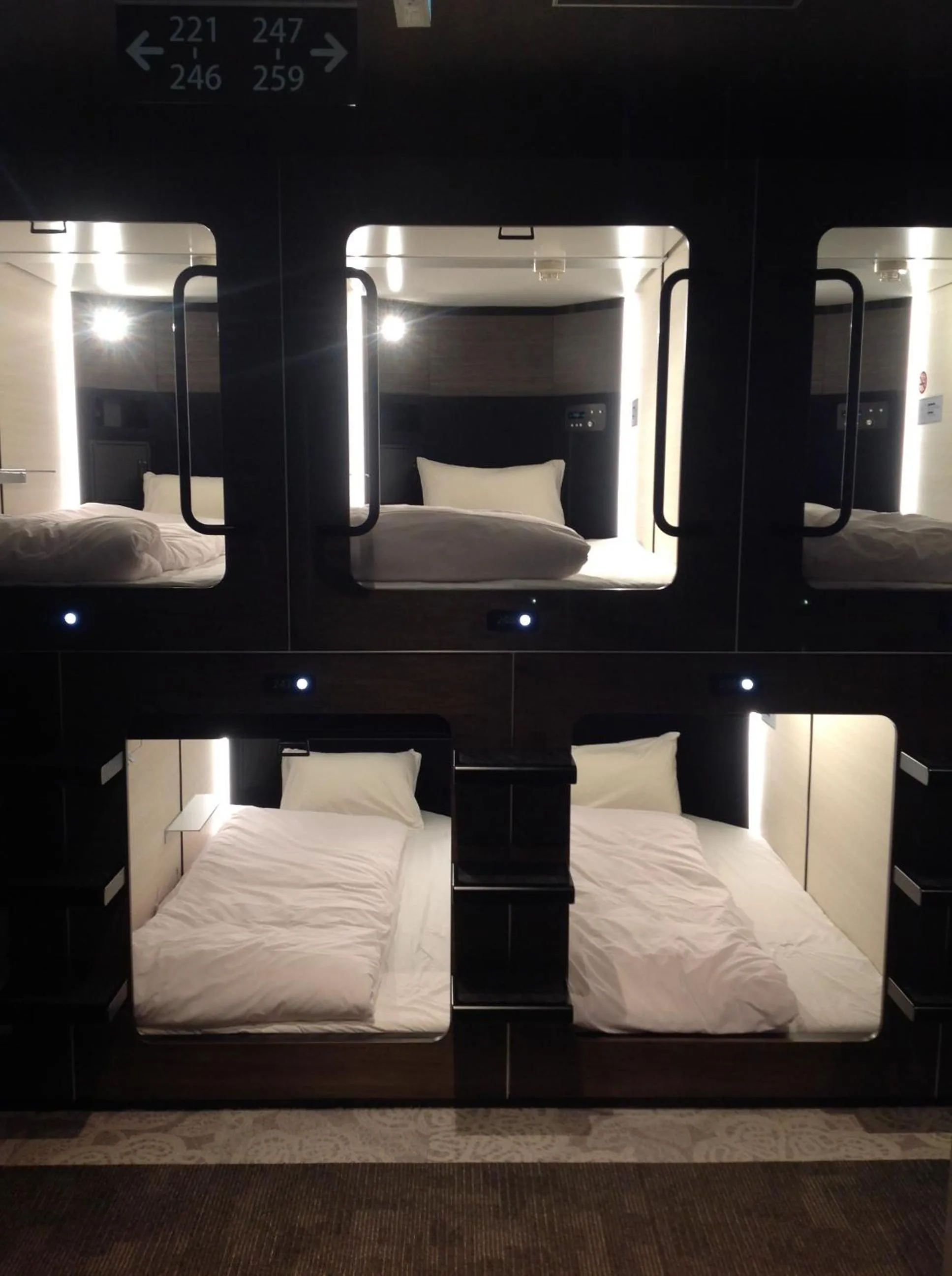 Bed in Matsue Urban Hotel CubicRoom