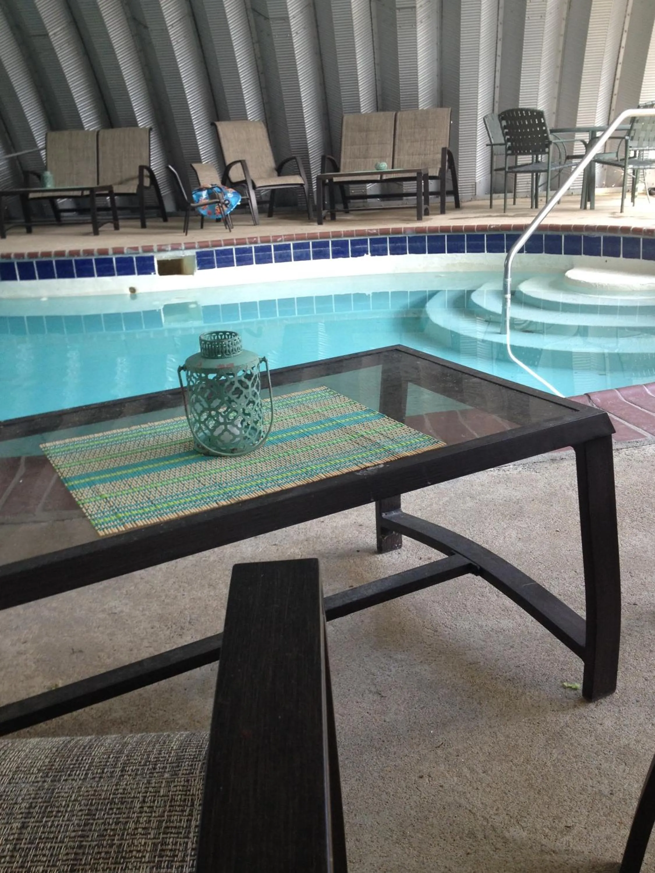 Swimming pool in Old Field House