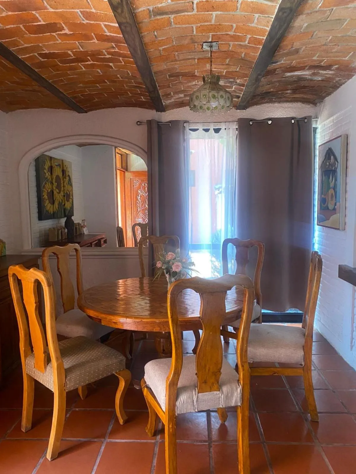 Dining area in Hotel Villas Ajijic, Ajijic Chapala Jalisco