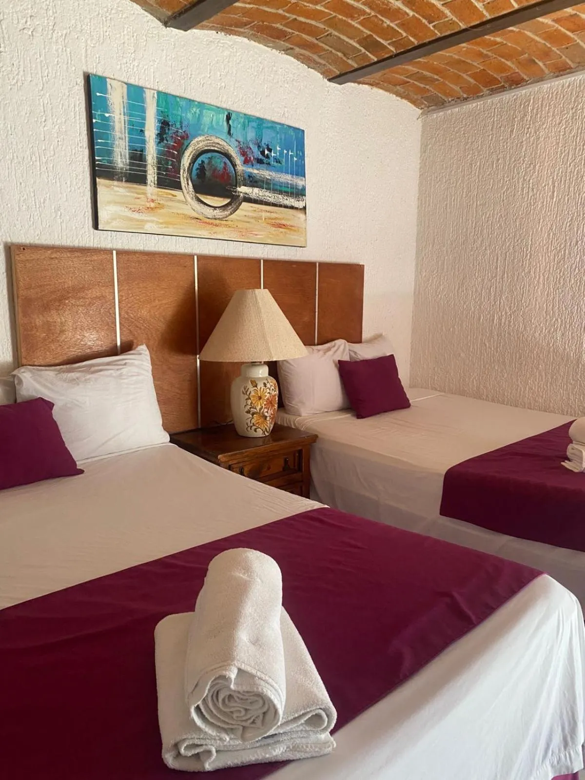 Bed in Hotel Villas Ajijic, Ajijic Chapala Jalisco